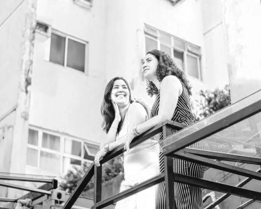 two women talking maria christie blog