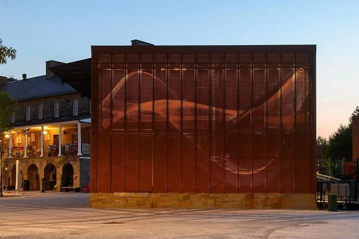 Repost from @acre_architects
&bull;
Acre designed this pavilion performance stage in Fredericton&rsquo;s historic Garrison District to be able to be a flexible space for performers, dancers, speakers and all of it while not blocking the views of the 