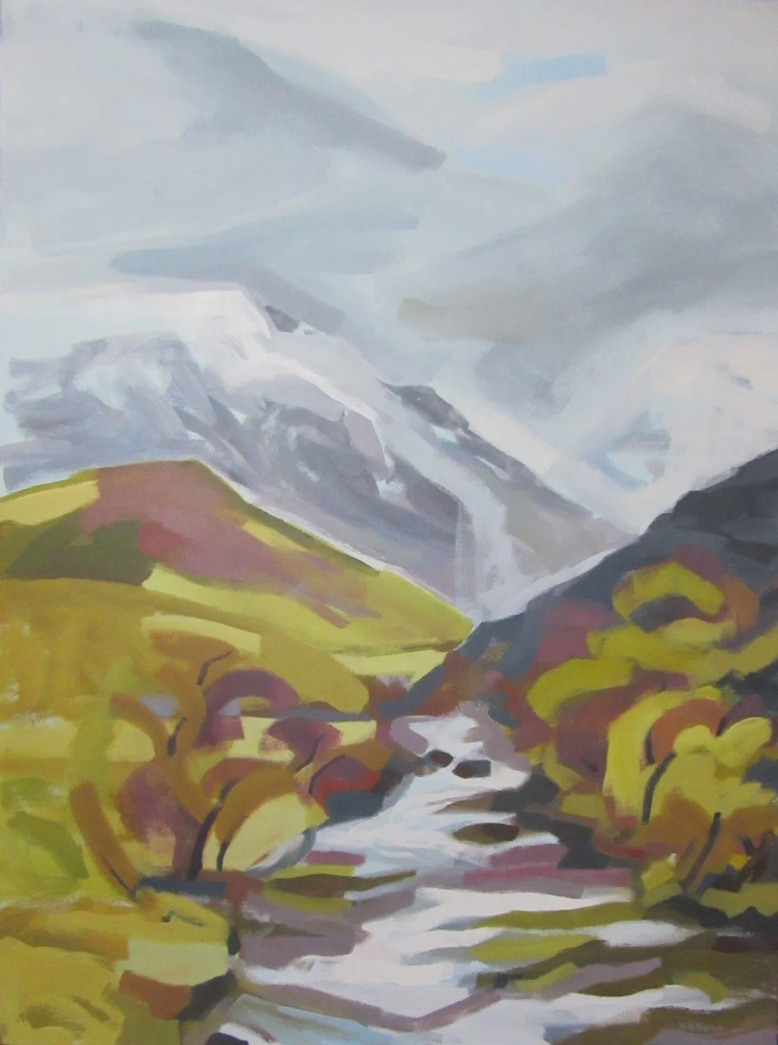 Nant FFrancon (109*83cm) - On display now in Galeri Betws-Y-Coed