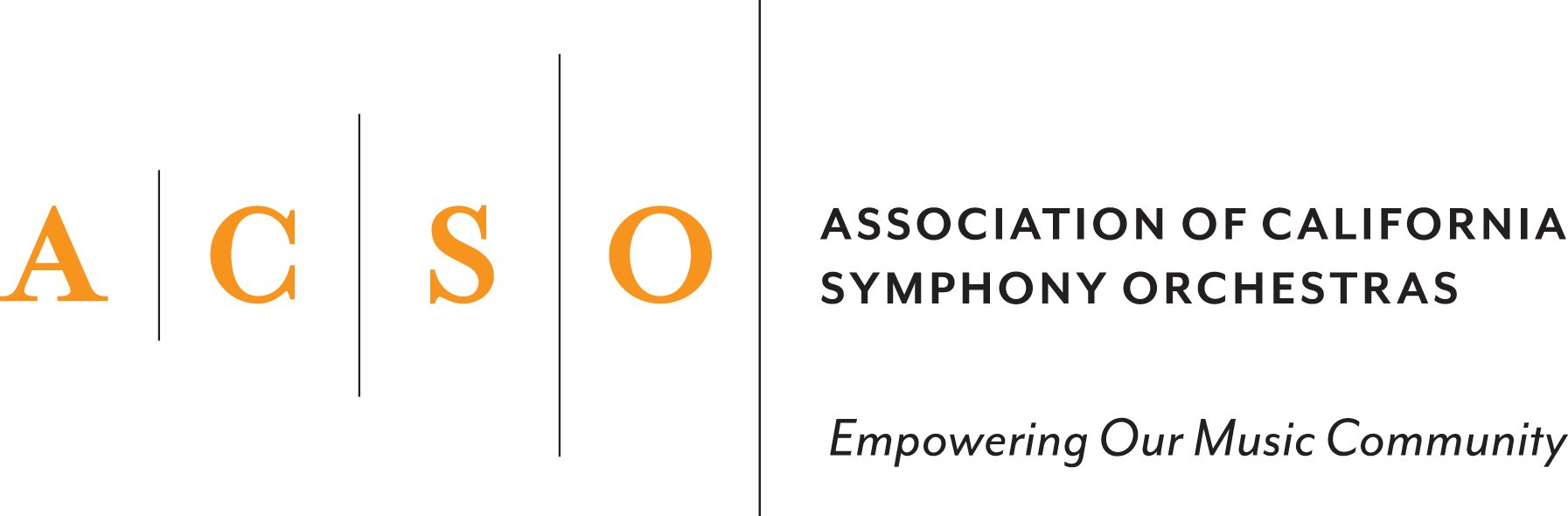 Association of California Symphony Orchestras logo