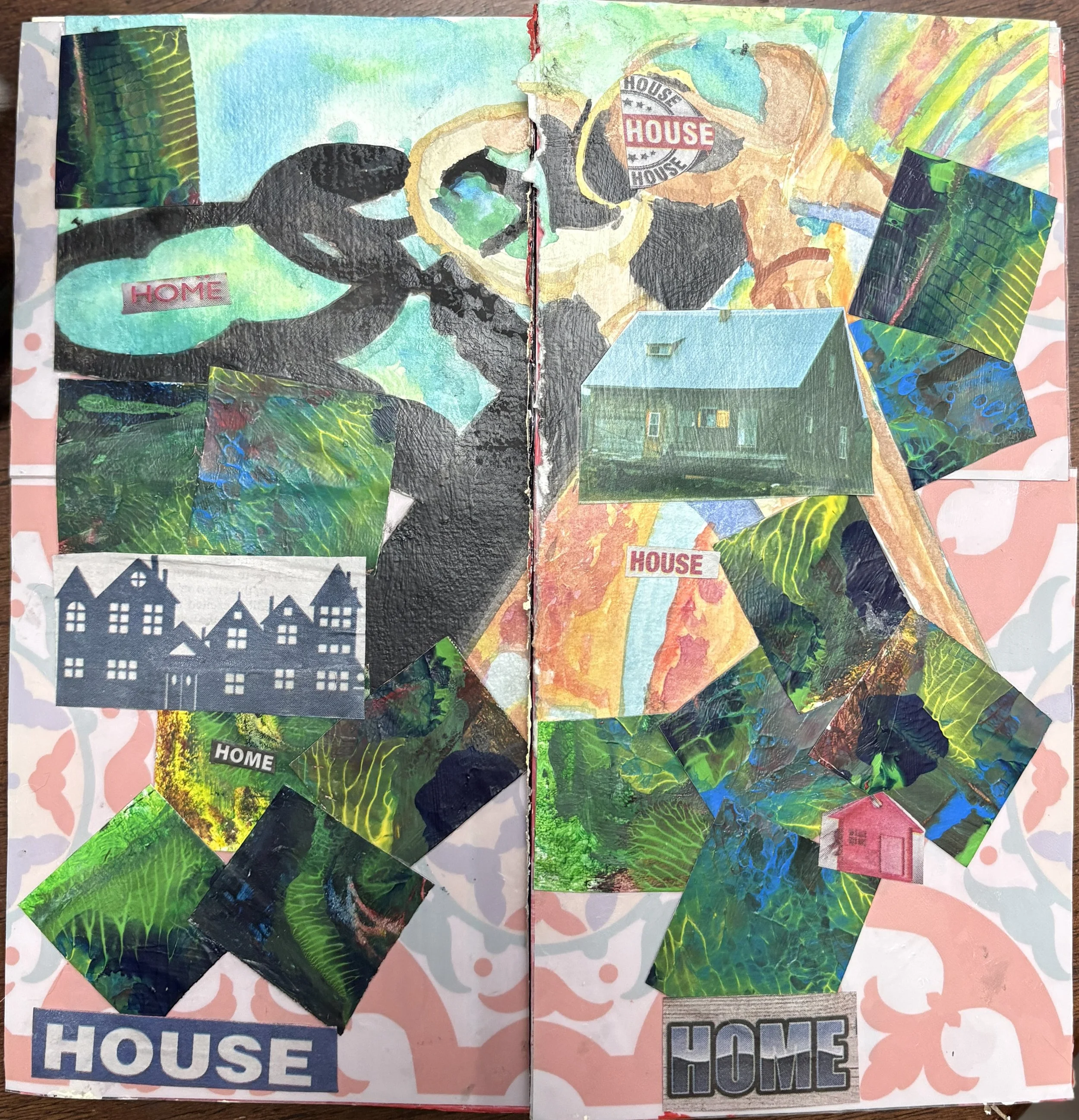 Closeup of What you Don't See, a collage of images showing different homes.