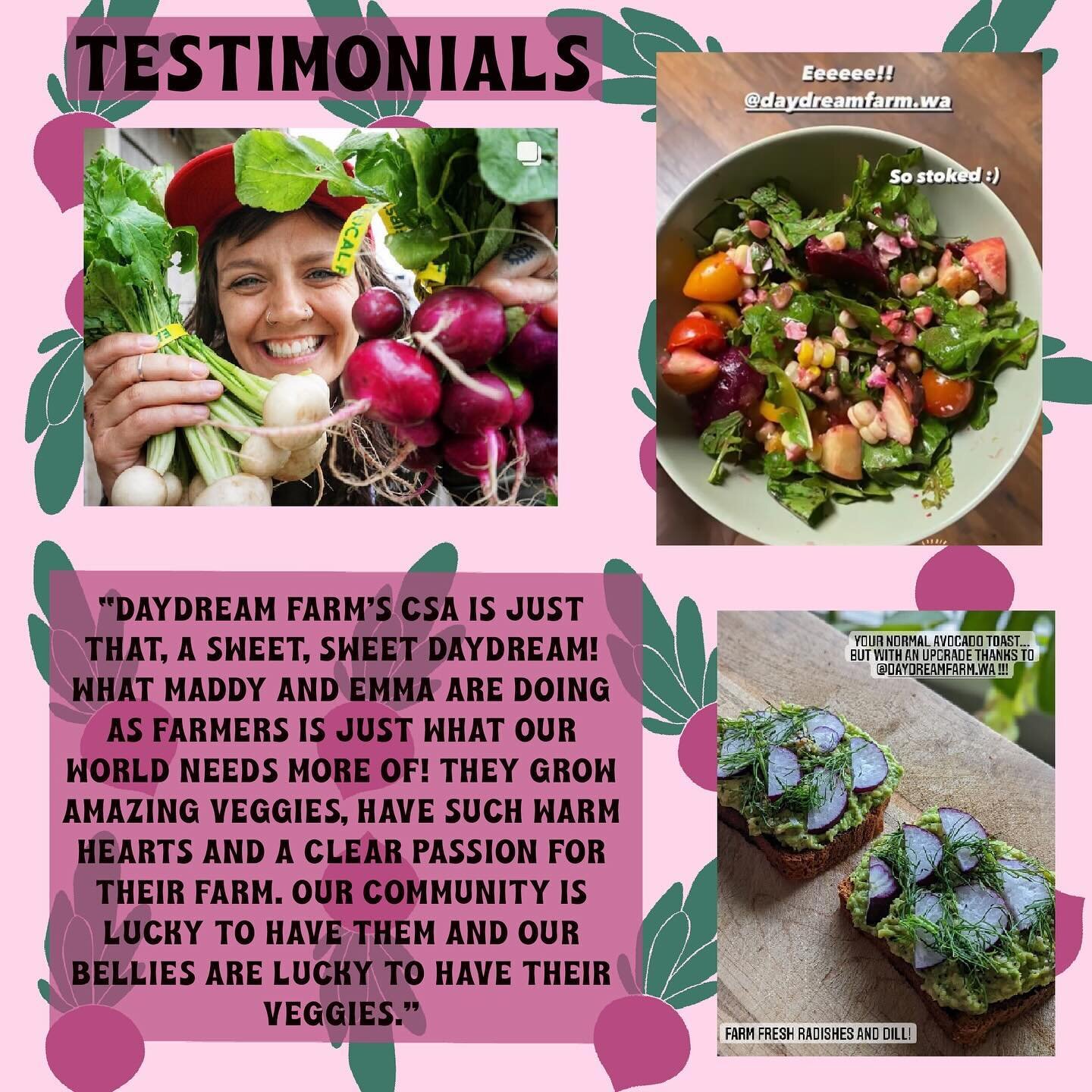 🫛We love getting feedback and seeing what y&rsquo;all cook up with our CSA! Each week you get an email with some tasty recipes to help you use up everything in your box and inspire you in the kitchen 👩&zwj;🍳

#CSAweek #smallfarm #notill