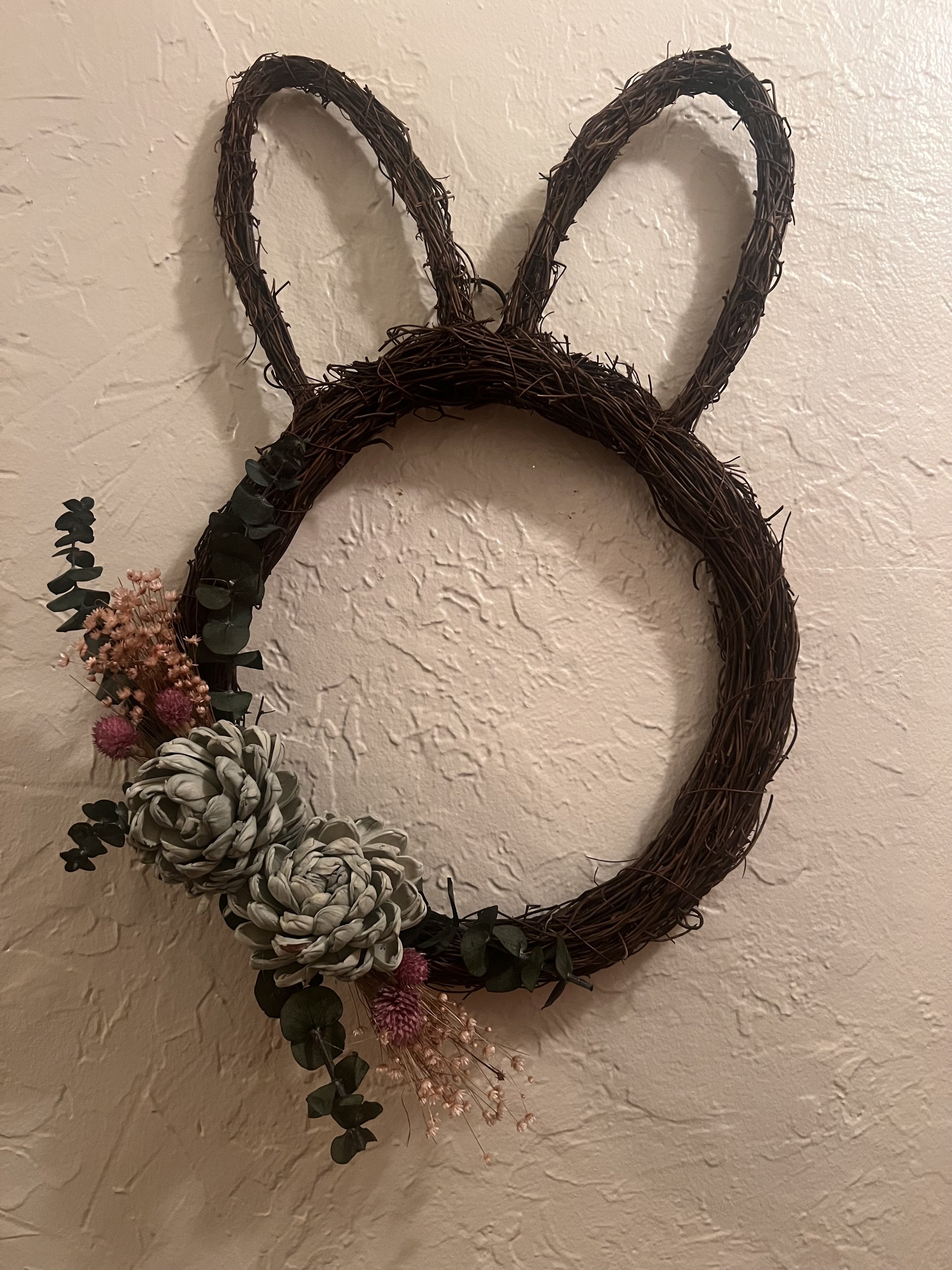 Spring Bunny Wreath