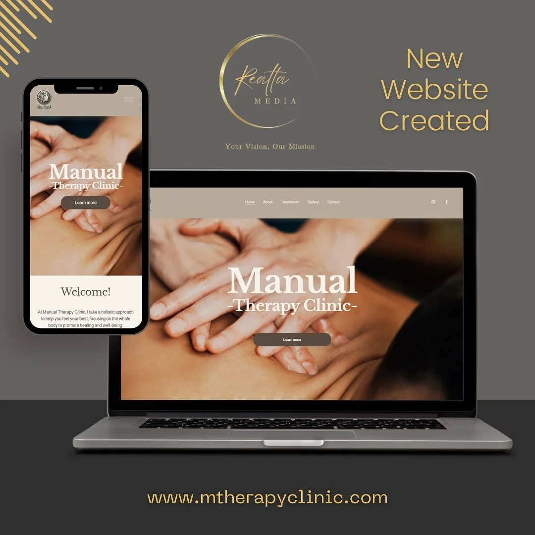 Excited to share another website we&rsquo;ve just launched for a client! 🚀✨

It&rsquo;s been a pleasure working with @manualtherapyclinic and we&rsquo;re excited to continue our partnership.

If you like what you see get in touch with us today. Let&