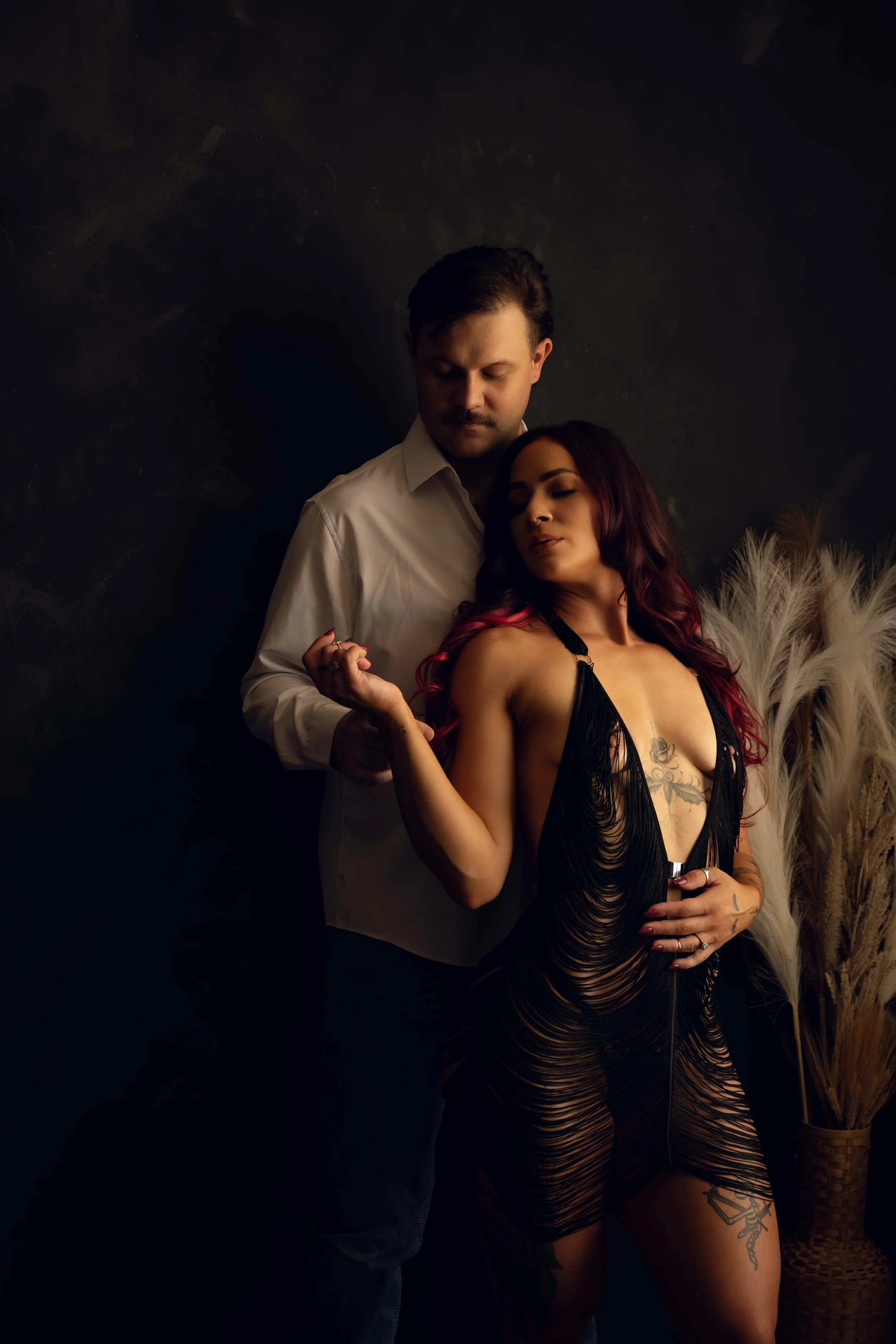 This Is Our Flame: Couples Boudoir | Houston, TX Boudoir Photographer