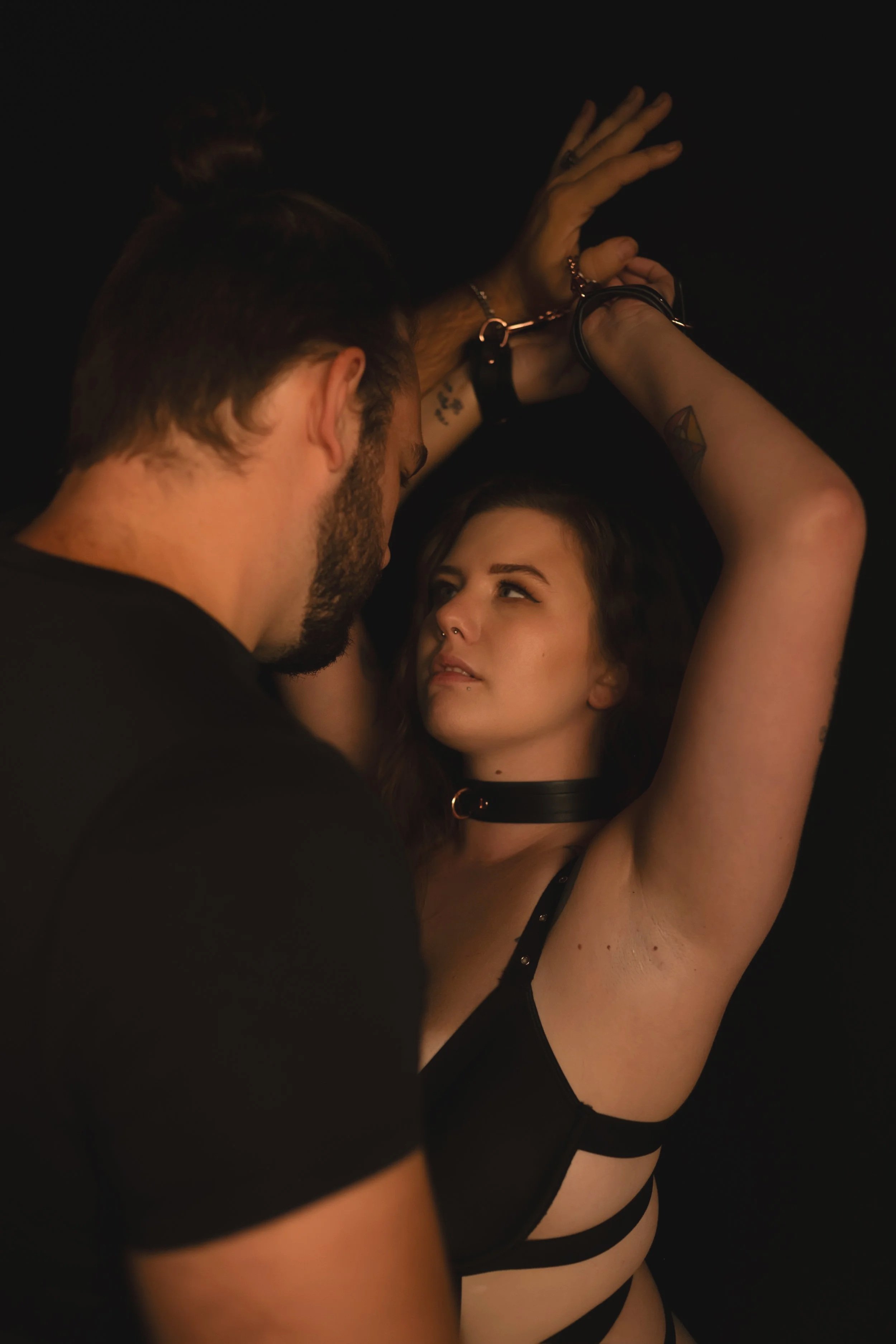 Houston boudoir photograph of couples boudoir session