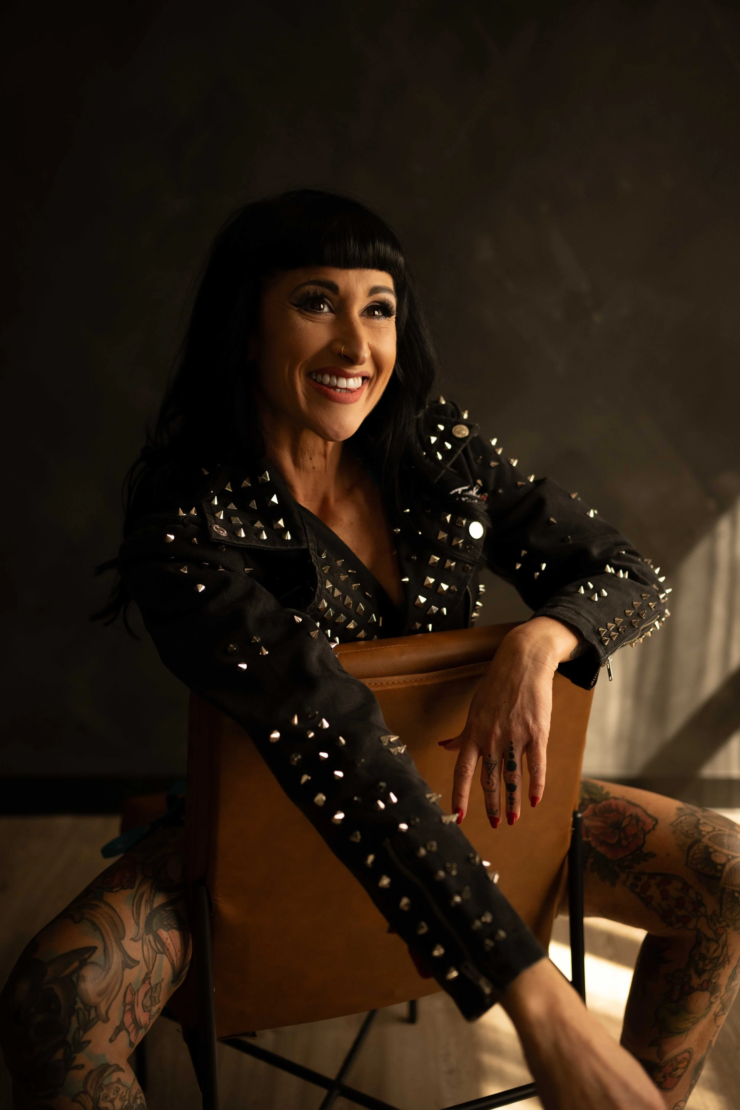 Studs & Stilettos: Boudoir With An Edge | Houston, TX Boudoir Photographer