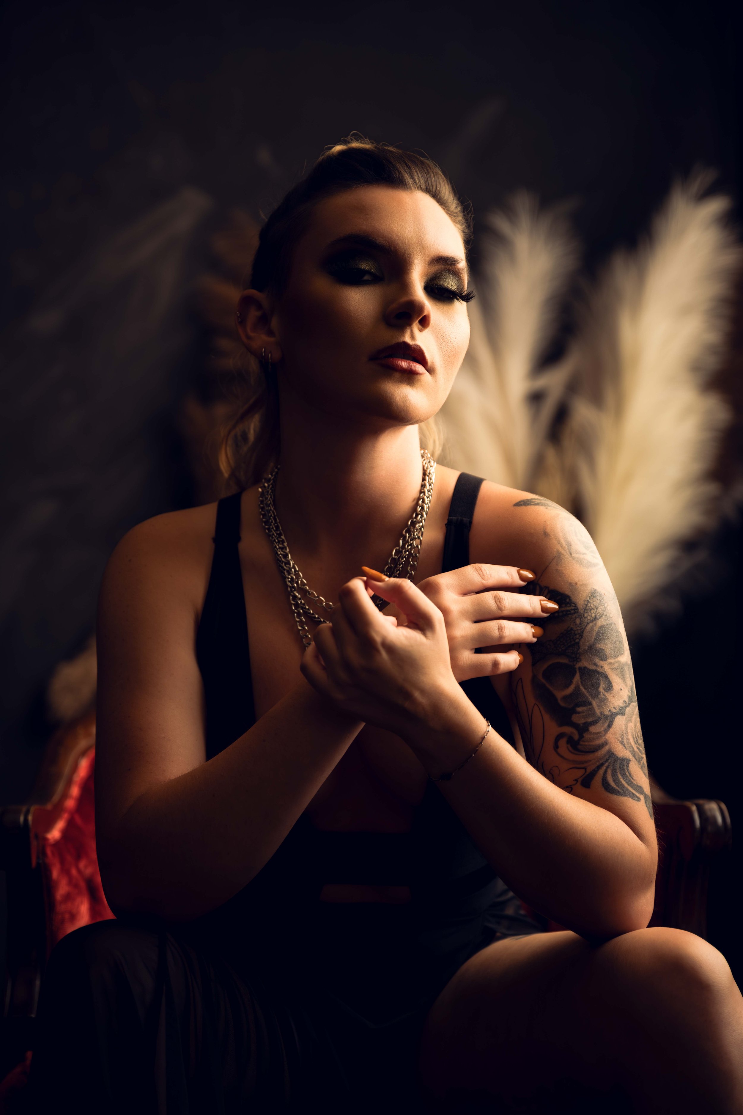 Houston Boudoir Black Dress