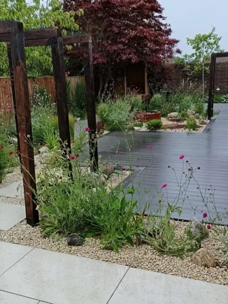 CREWE: Full garden transformation. Decking, planting & much more