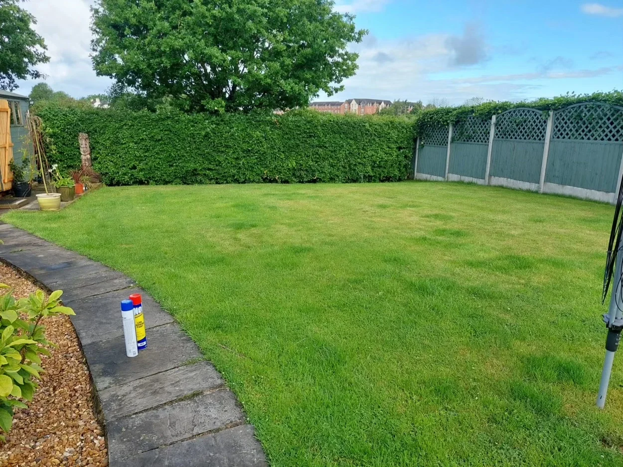 Before garden design and build in Haslington, Crewe.