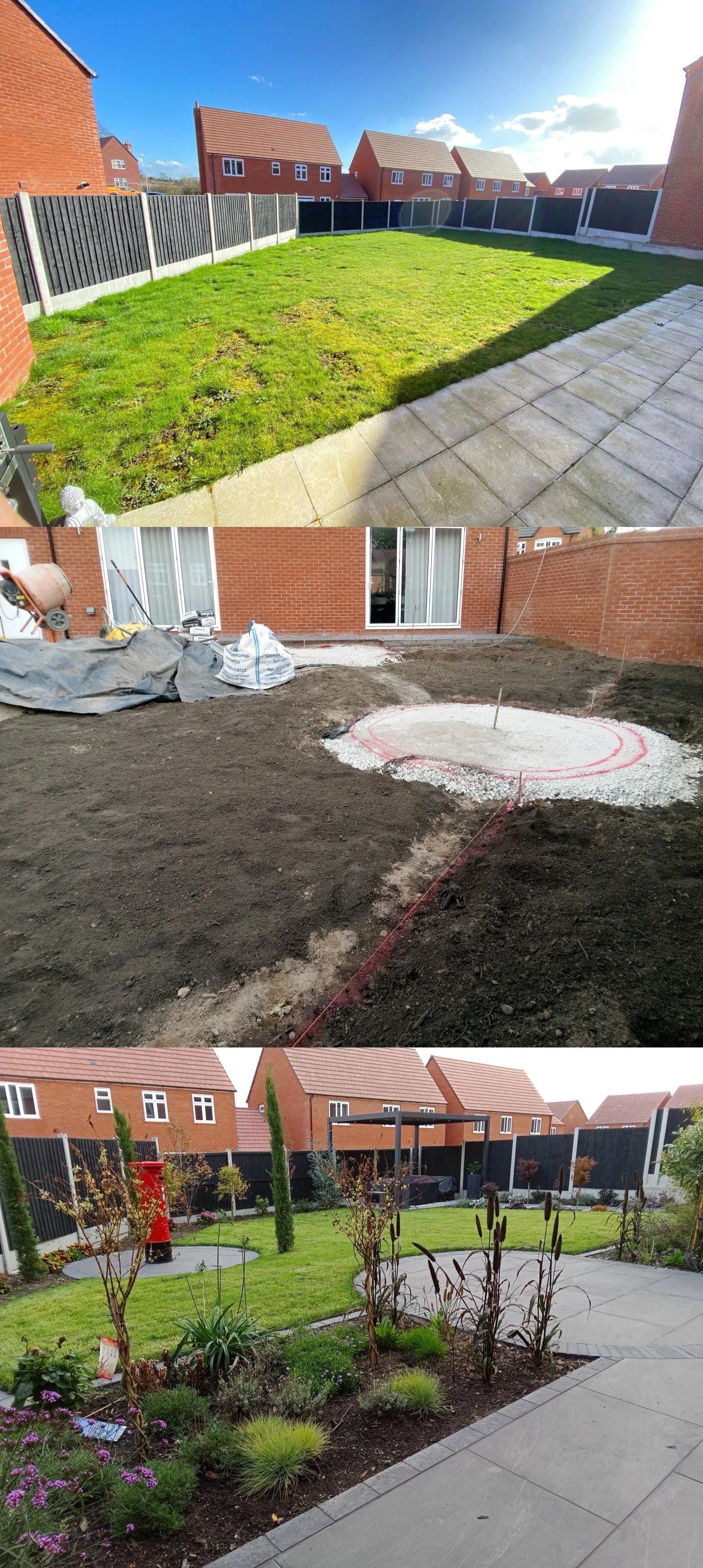 New build landscaping. Full transformation. Sandbach.jpeg