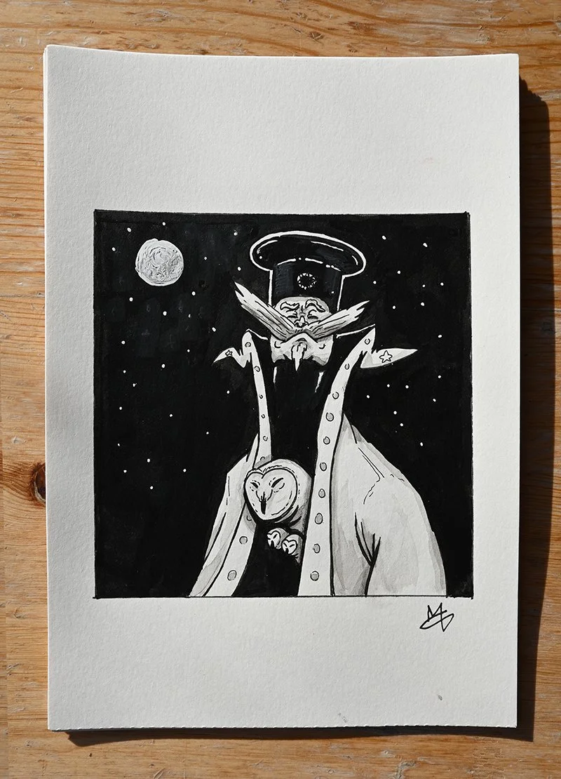 Drawtober: Nest  
Spot Illustration