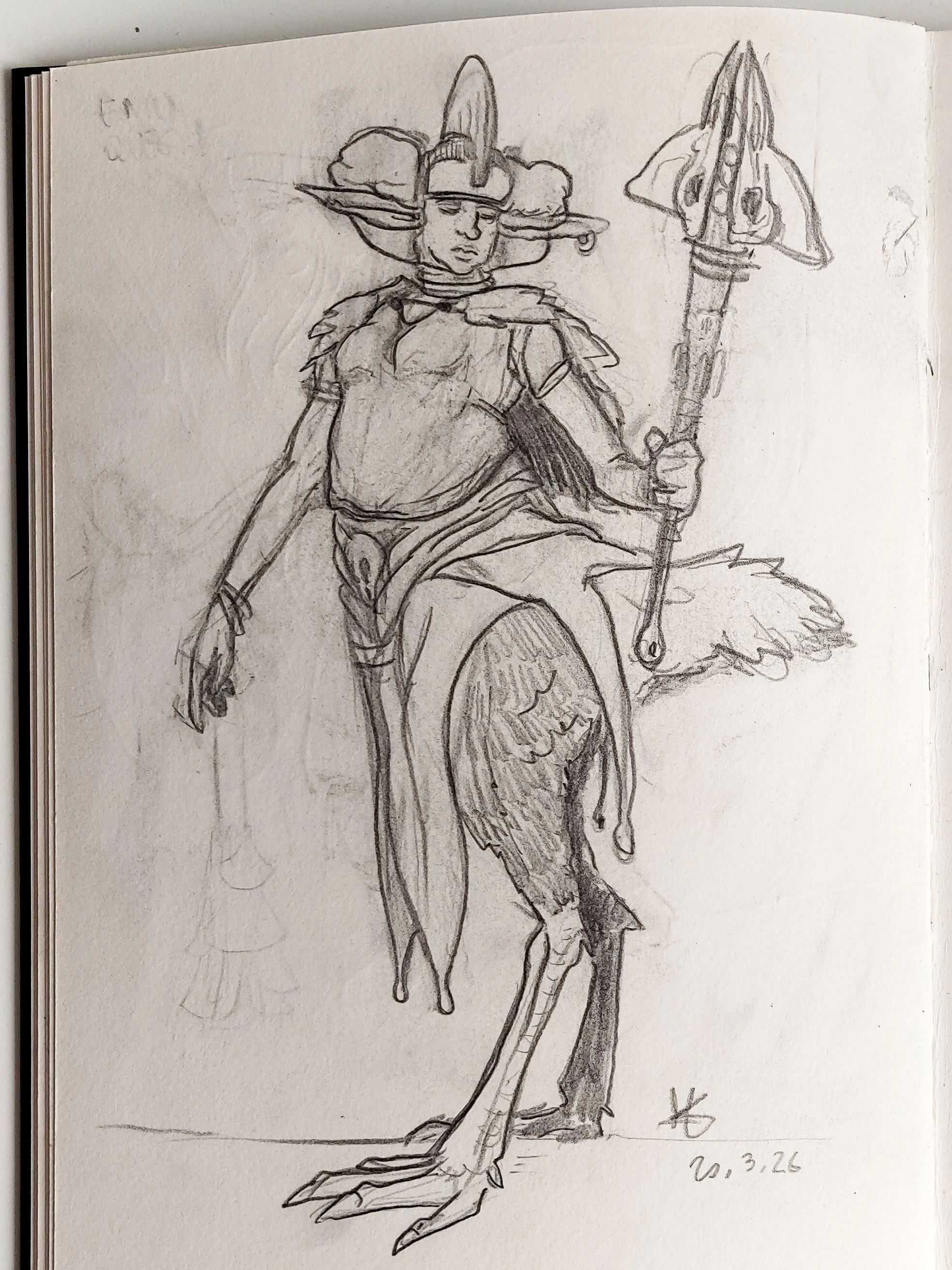 Feathered Elf - Warrior