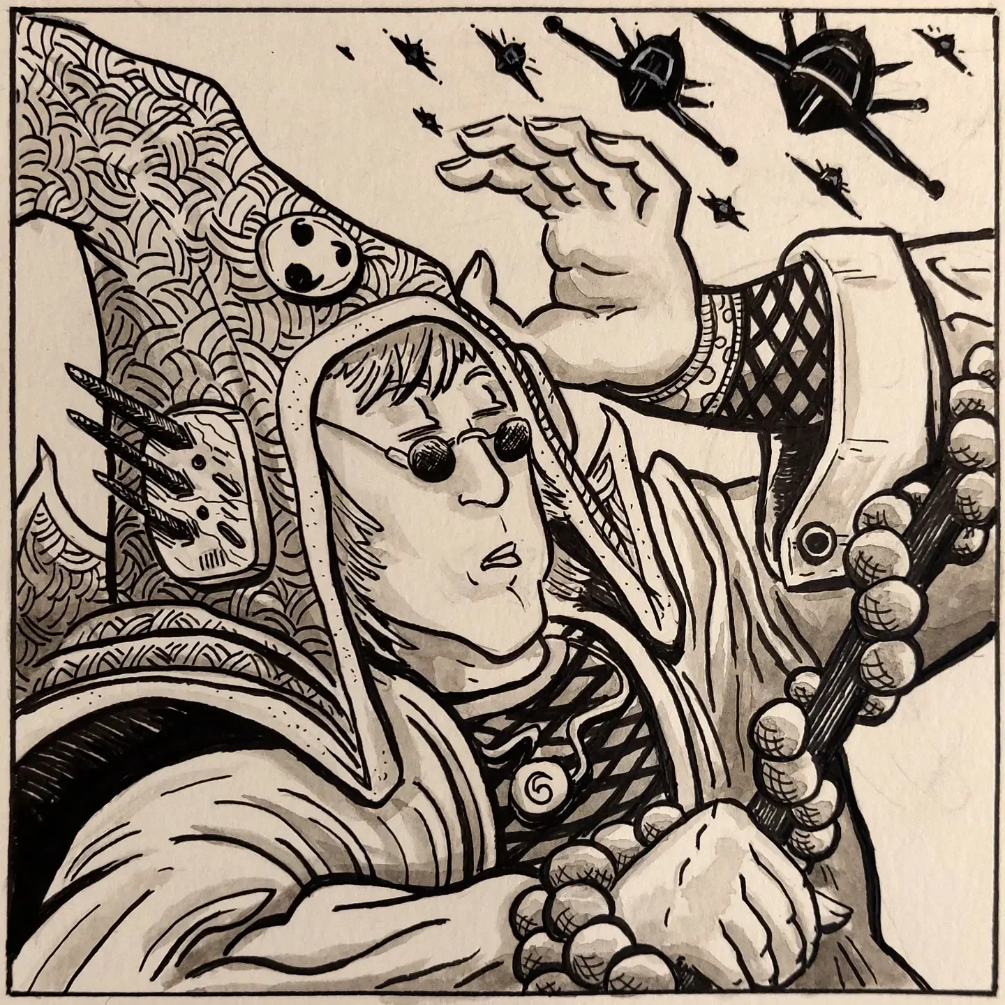 Inktober ´22: Scurry - Ink on Paper