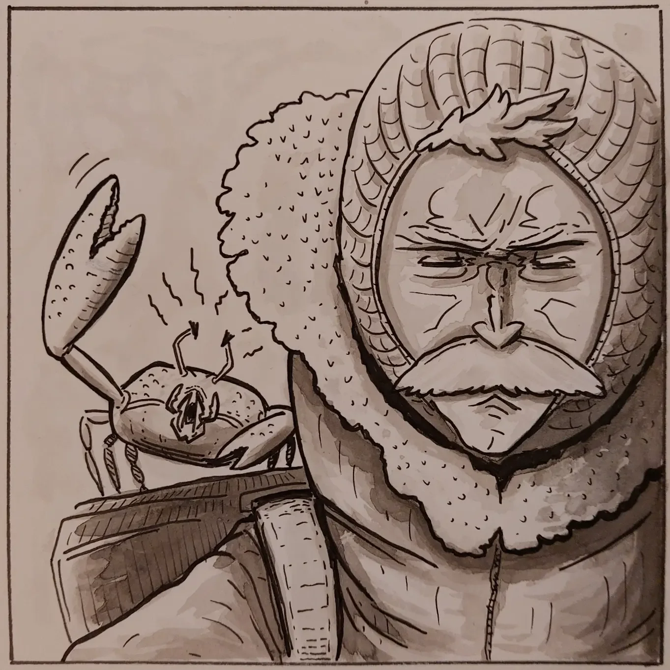 Inktober ´22: Carbby - Ink on Paper