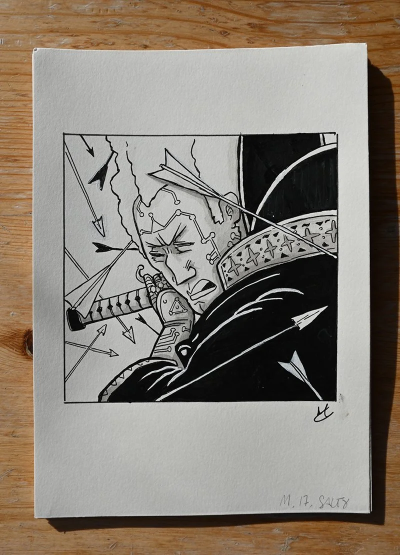 Drawtober: Salty  
Spot Illustration