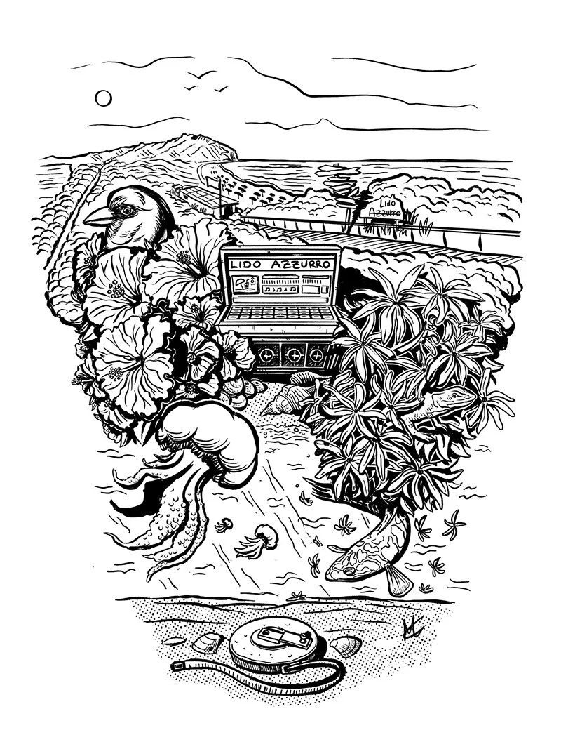 Lido Azzurro  
T-Shirt / Merchandising