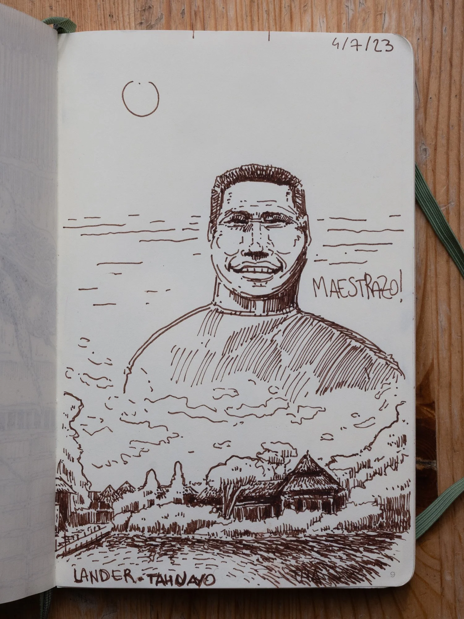 Hommage to Lander, everpatient Guide