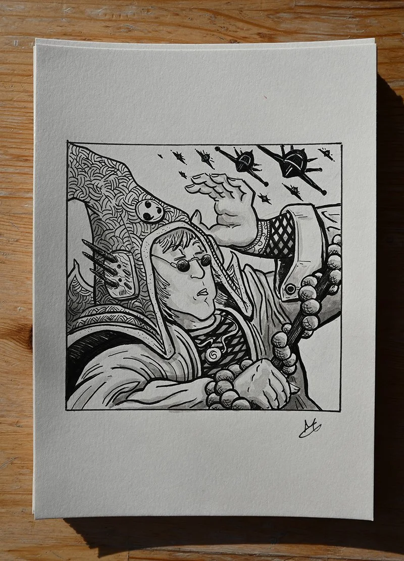 Drawtober: Scurry  
Spot Illustration