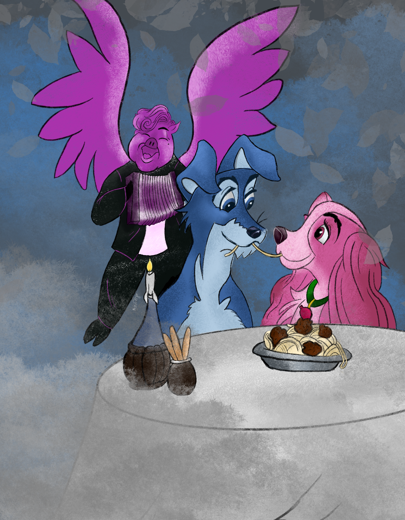 Hades, Persphone, and Eros in The Lady and the Tramp
