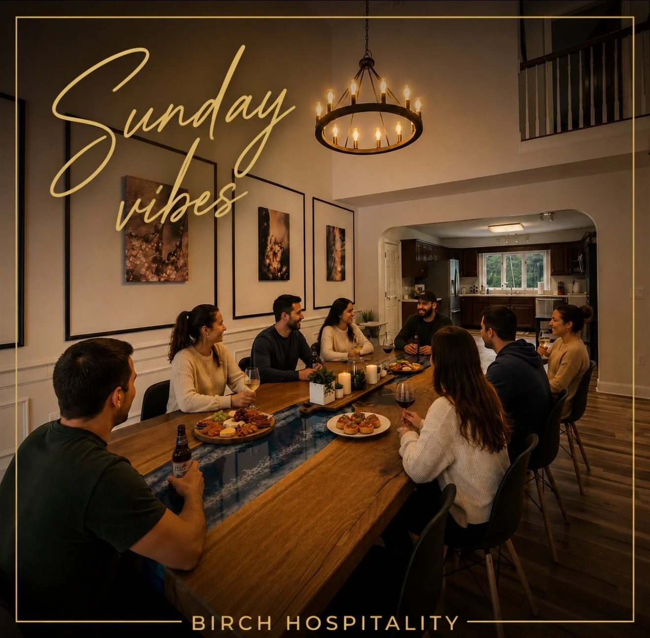 Sunday vibes. ✨

You checked in yesterday, everyone&rsquo;s settled, and the whole week is still ahead of you.

Great weather on the way, nowhere you need to be, and plenty of time for long dinners, slow mornings, good conversations, and memories you