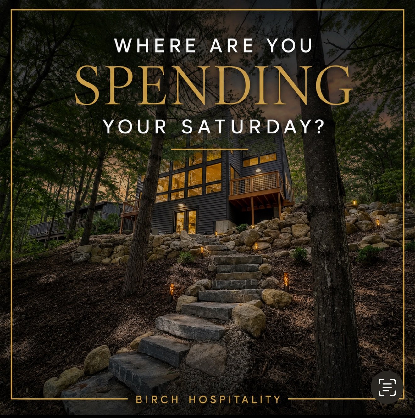 Saturday plans, Birch style. ✨

Six incredible properties. Six completely different ways to spend a weekend.

Which one are you choosing &mdash; 1, 2, 3, 4, 5, or 6? 👇

FEATURED PROPERTIES

1️⃣ Woods &amp; Water &mdash; Lakefront Retreat
book.birchr