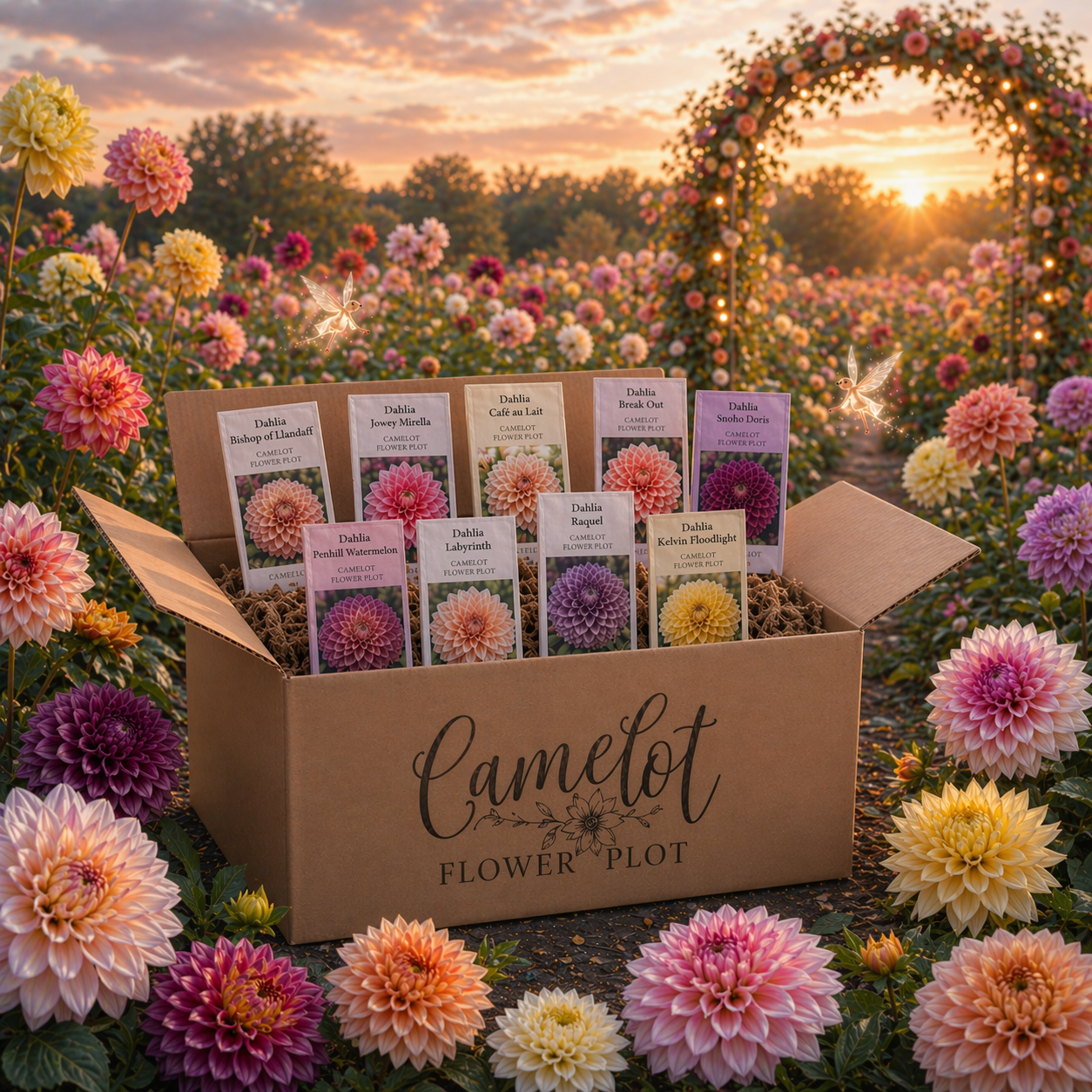 Grower’s Choice Dahlia Collection – 20 Tubers
