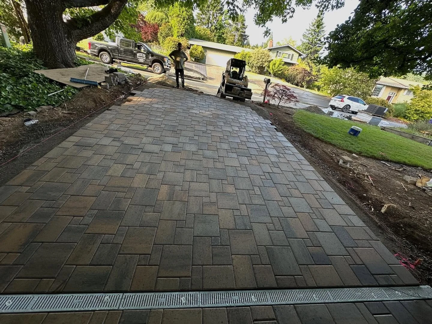 Paver driveways built to handle anything &mdash; strength, style, and curb appeal in one package 🚗🧱✨