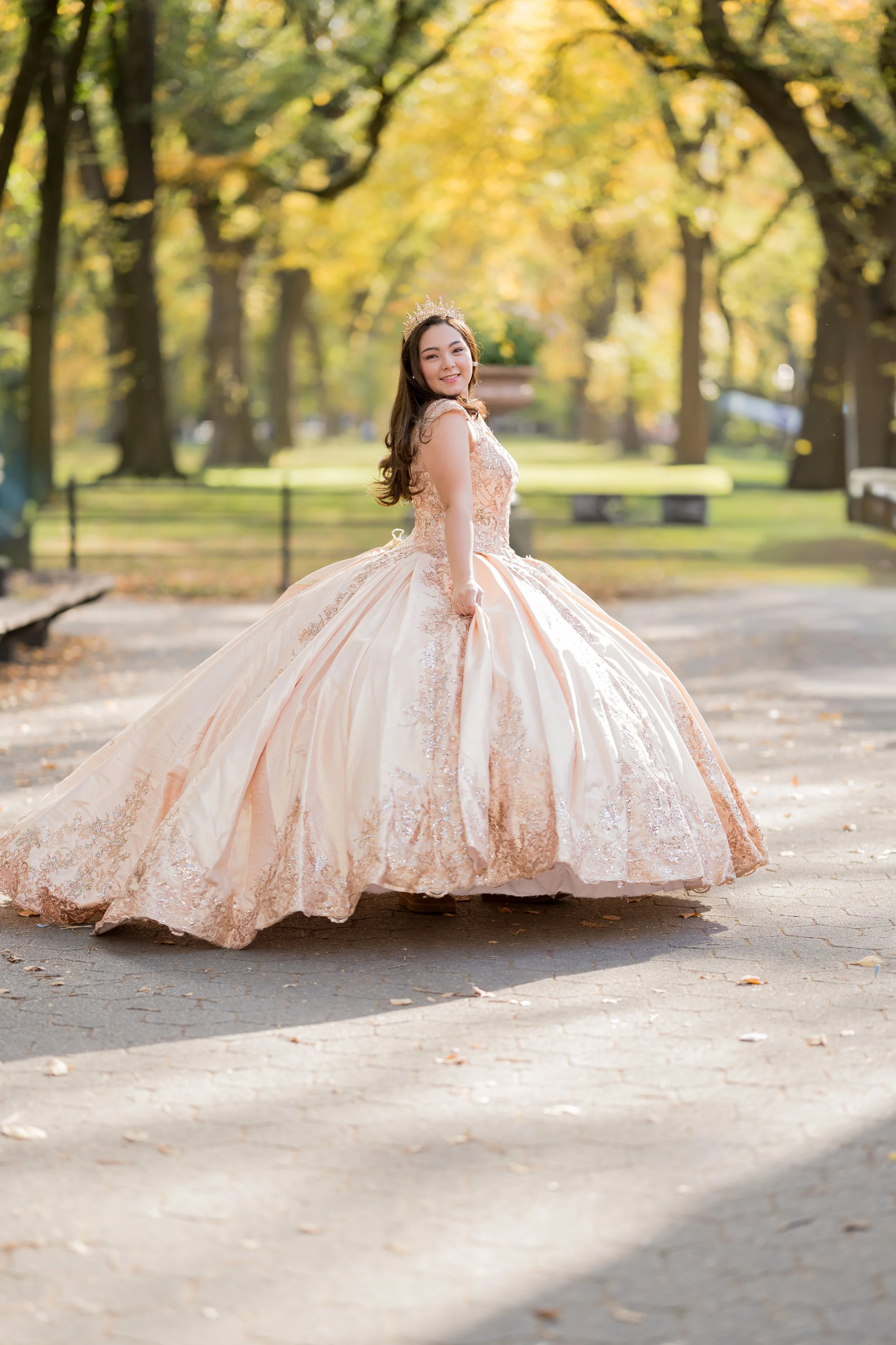 sweet-sixteen-photoshoot-salmon-color-dress-central-park-new-york.jpg