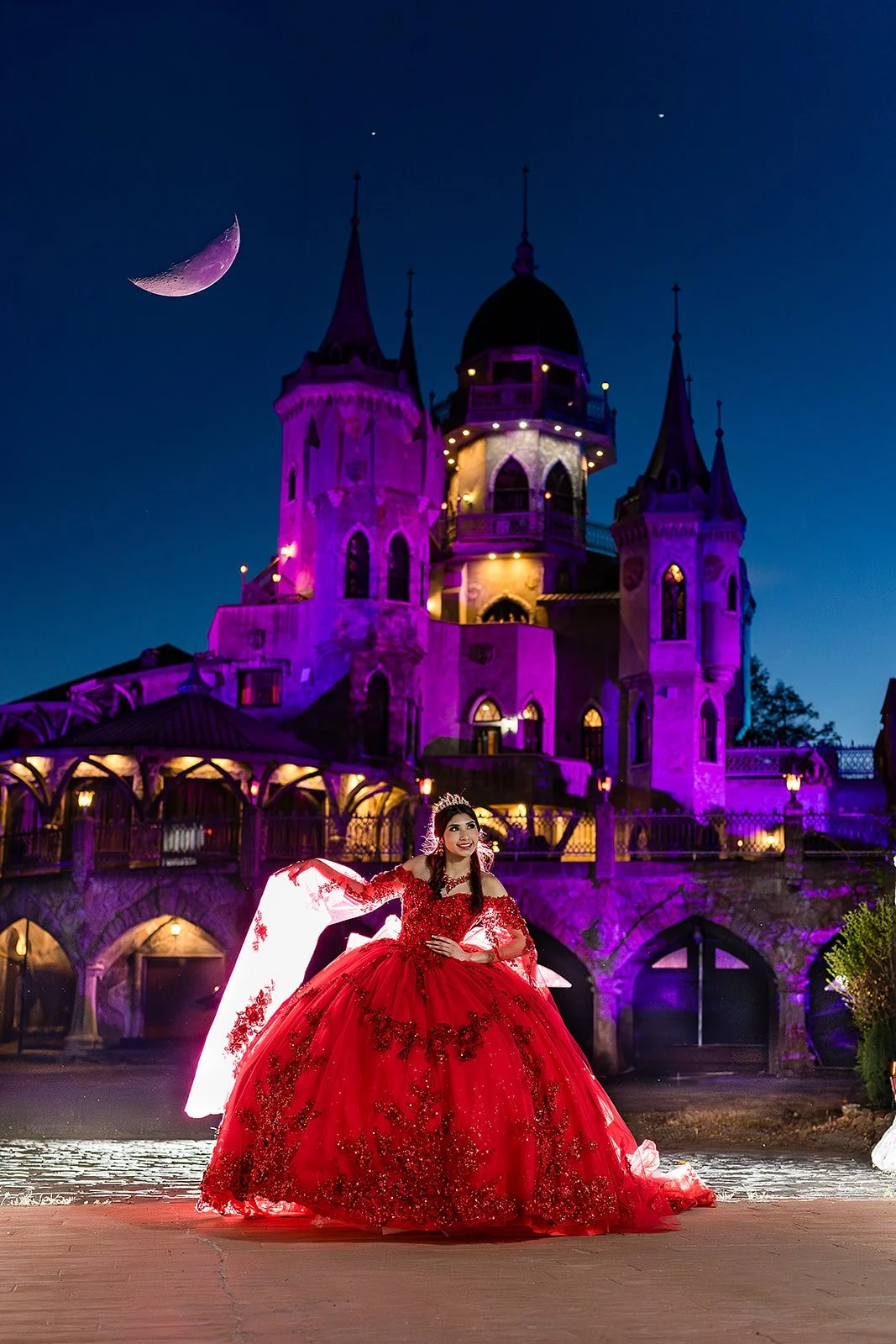 Sweet 16 photoshoot at Chris Mark Castle in Woodstock Connecticut