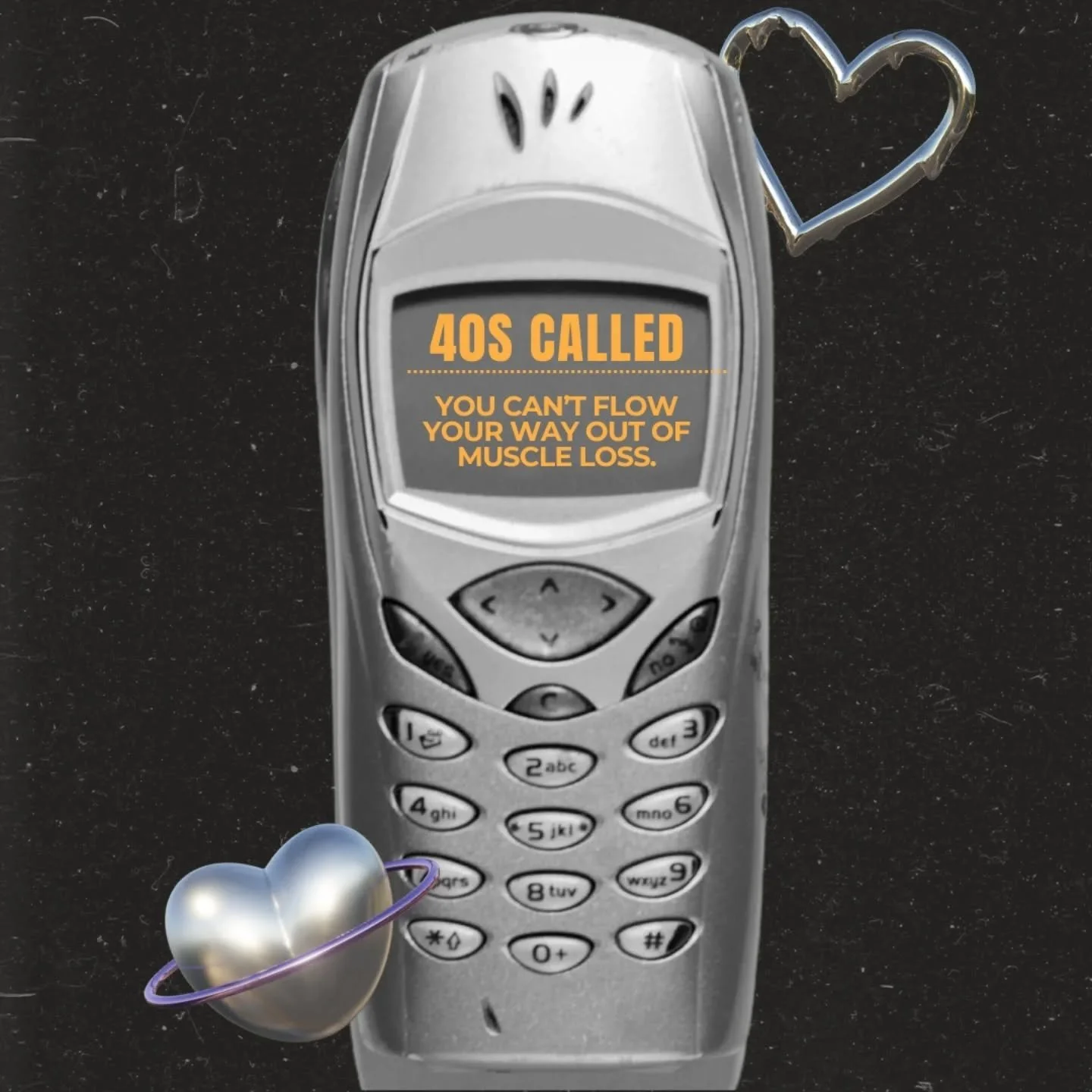 40s CHANGED THE DAMN RULES.

But your yoga? Still out here *pretending* everything&rsquo;s the same.

And look, stretching feels nice. I LOVE a good forward fold as much as the next person.

Buuuuuut if that&rsquo;s all you&rsquo;re doing, you&rsquo;