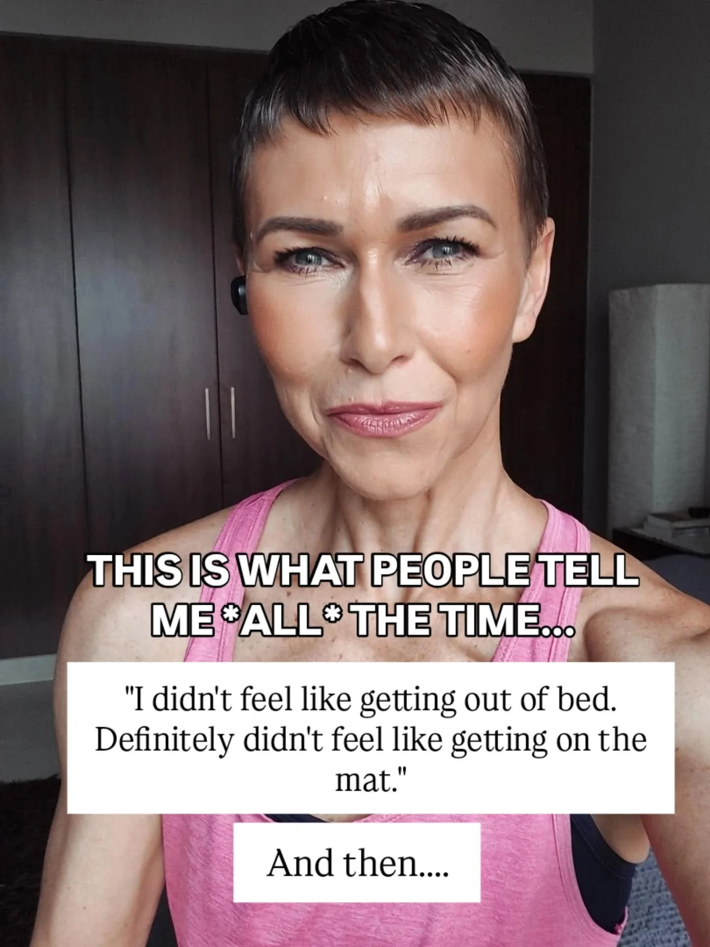 ⚡️JUST START.

Because it&rsquo;s soooo easy to think you need to feel motivated first; to wait until you have more energy, more time, or a better mindset before you start.

But YOU know, it usually doesn&rsquo;t work like that. More often than not, 