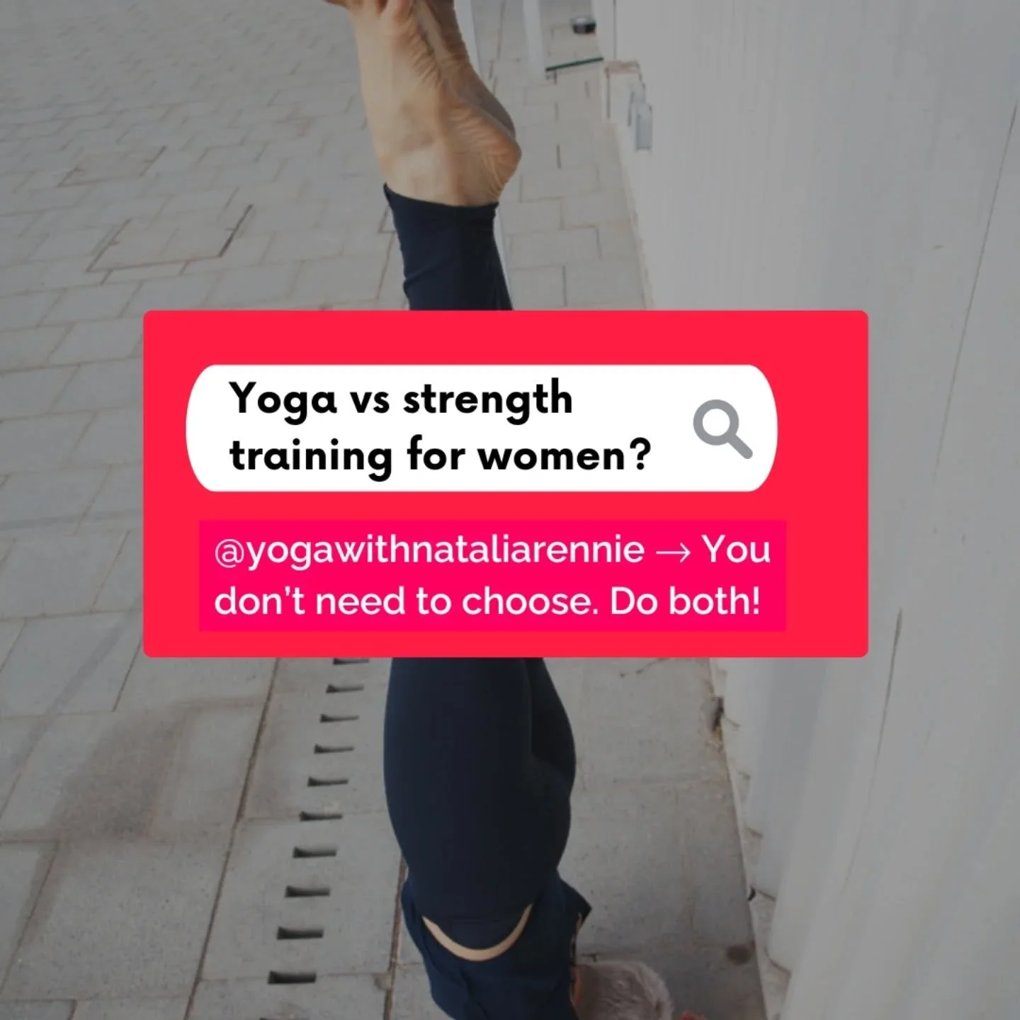 Best yoga program for strength?
The one that&rsquo;s actually built for it.
And most of them aren&rsquo;t. 🤷&zwj;♀️

So remember 2 things:

1️⃣ First. How a yoga program is built matters more than how often you do it.

'Cause you can do yoga every d
