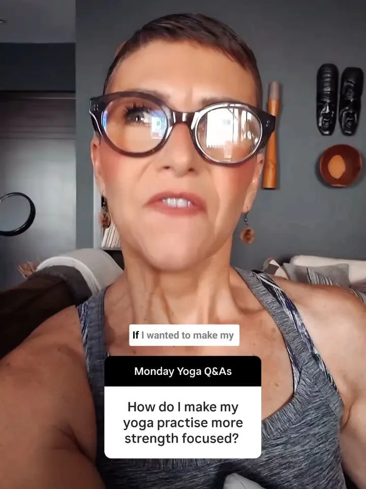 One thing I've noticed after years of teaching yoga is how many women genuinely want to get stronger, but keep waiting until they have more time.

And I get it. There are a lot of competing priorities, especially in midlife.

But here's what I want y