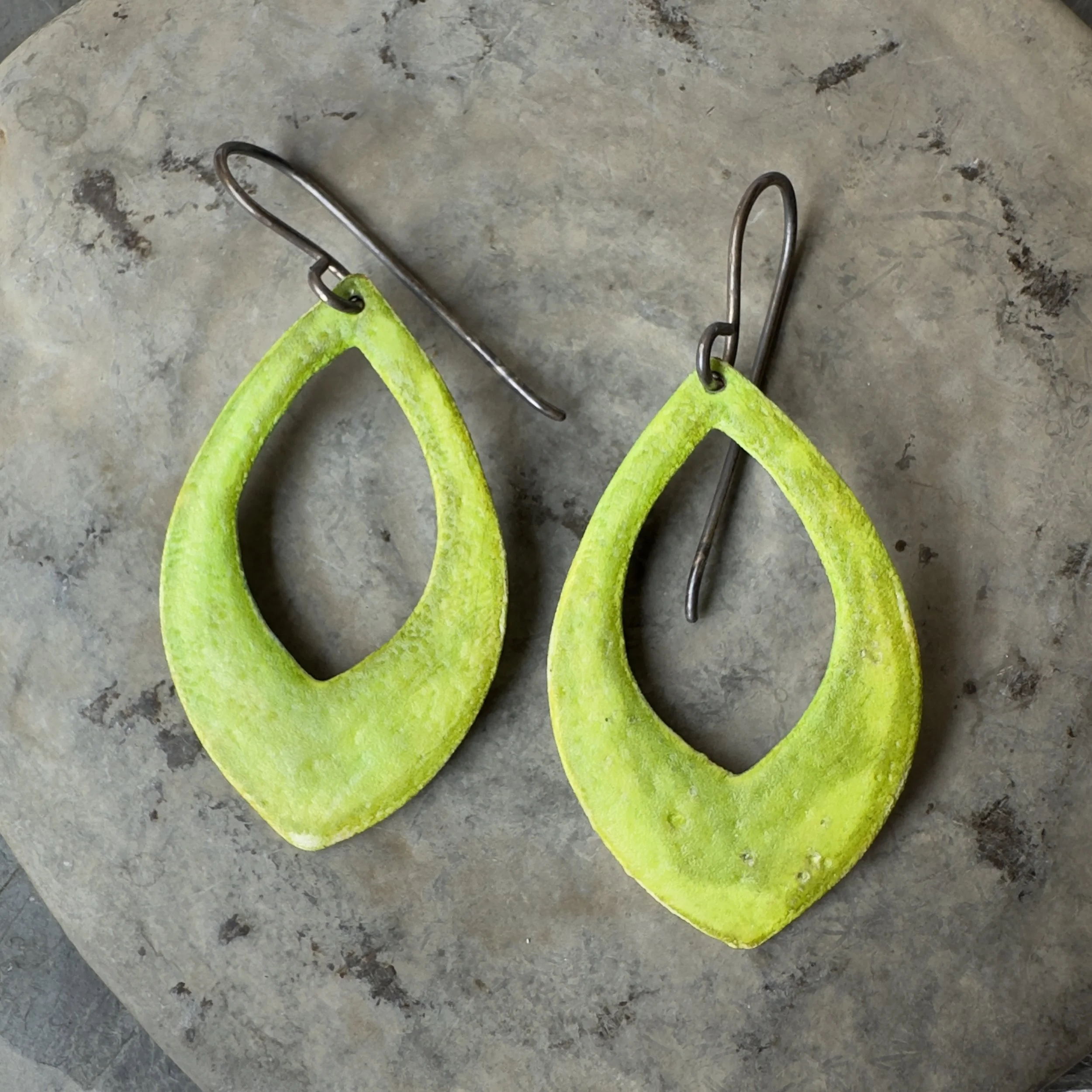 Colored Copper Earrings
