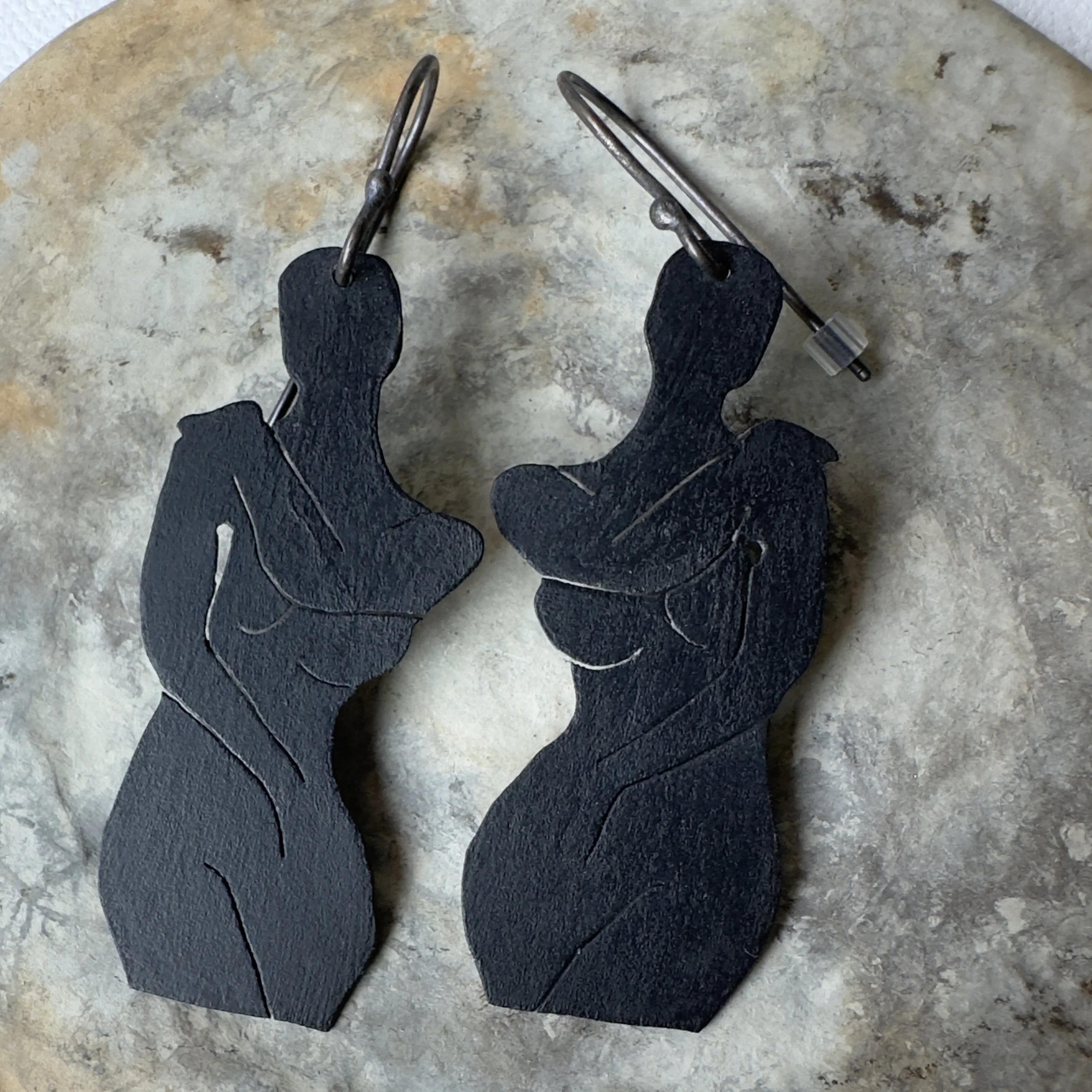 Patina Copper Earrings