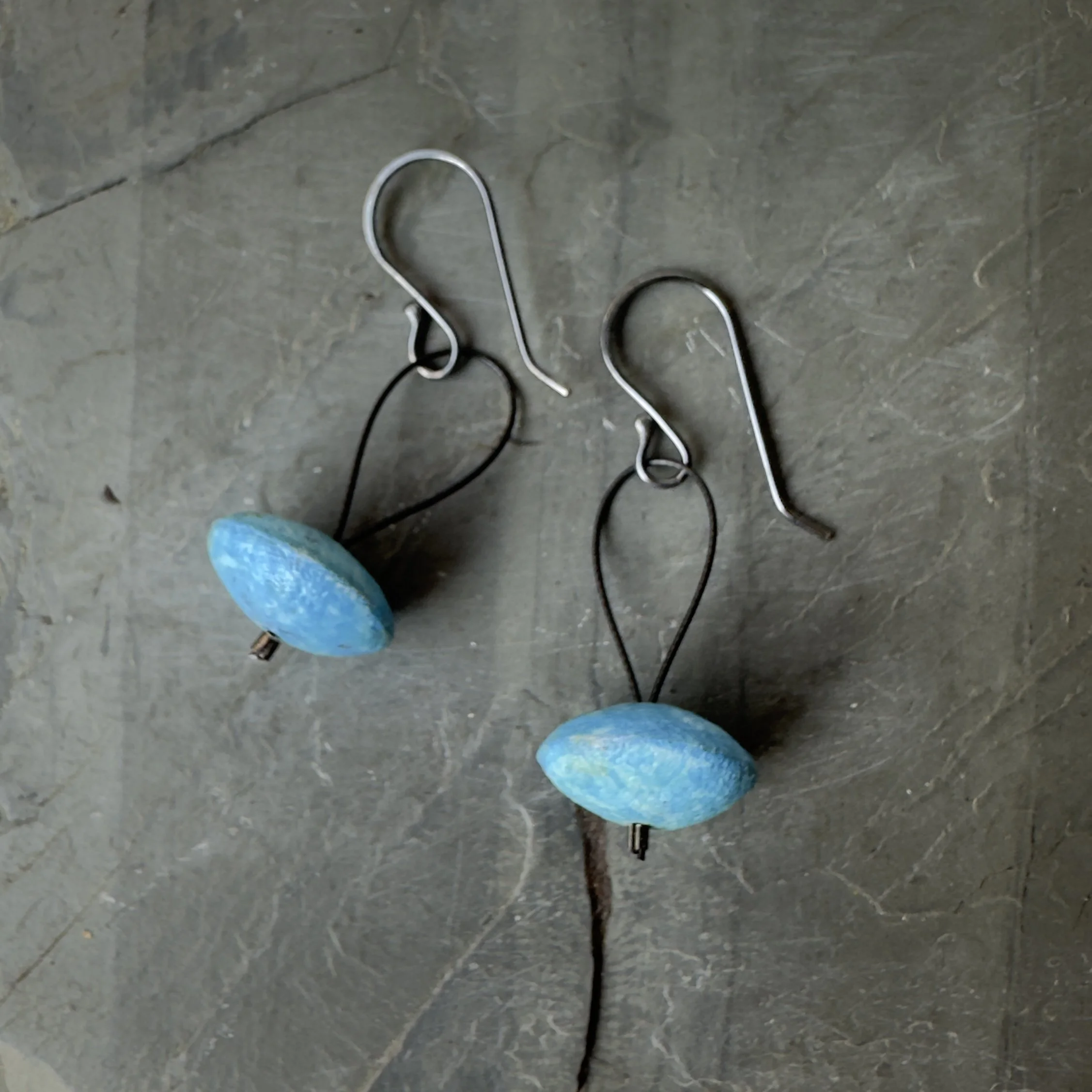 Colored Copper Earrings