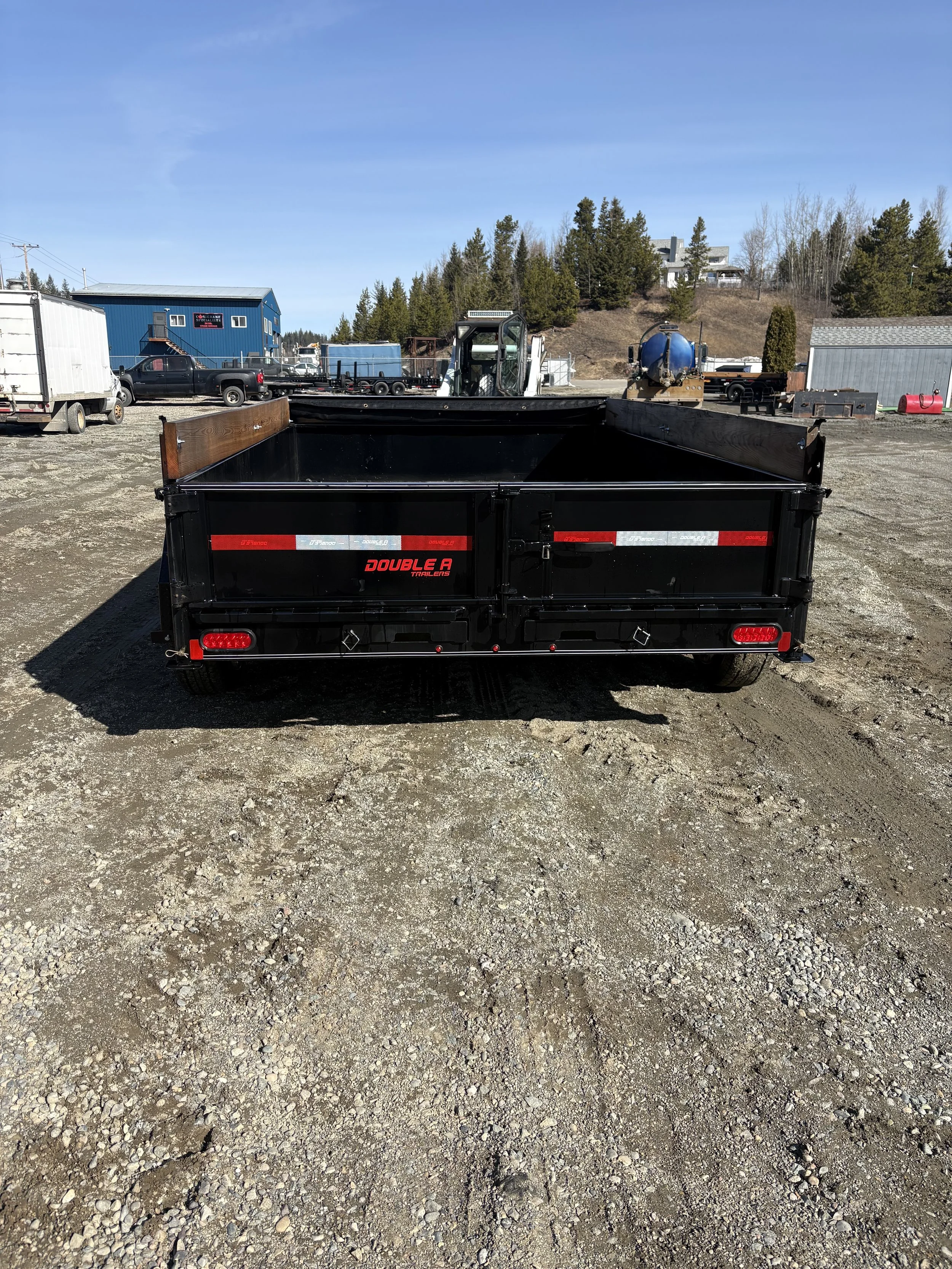 2026 Double A Trailers, 83" x 12' Low Profile Dump Trailer , #032652