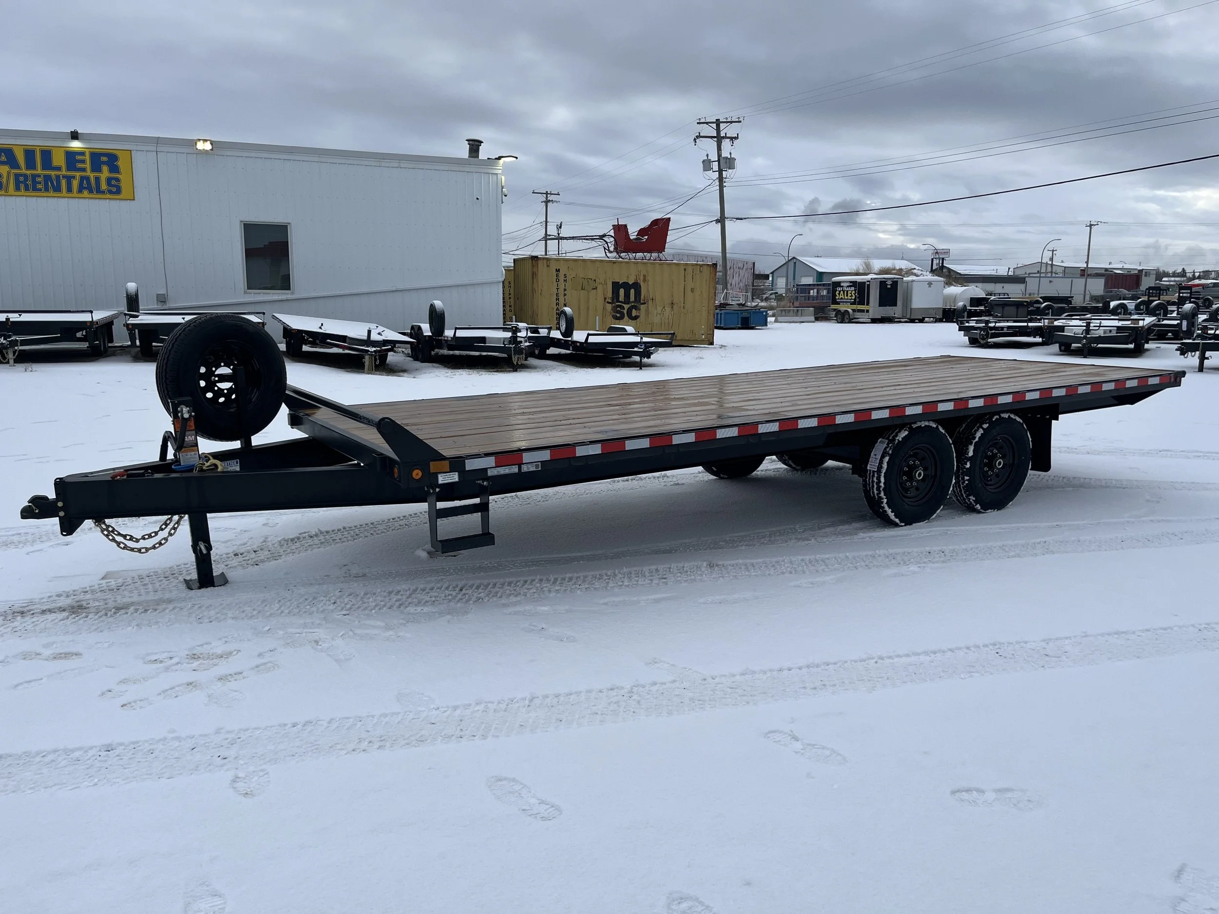 2026 Canada Trailers,  102" x 22' Deck Over Trailer, #066059