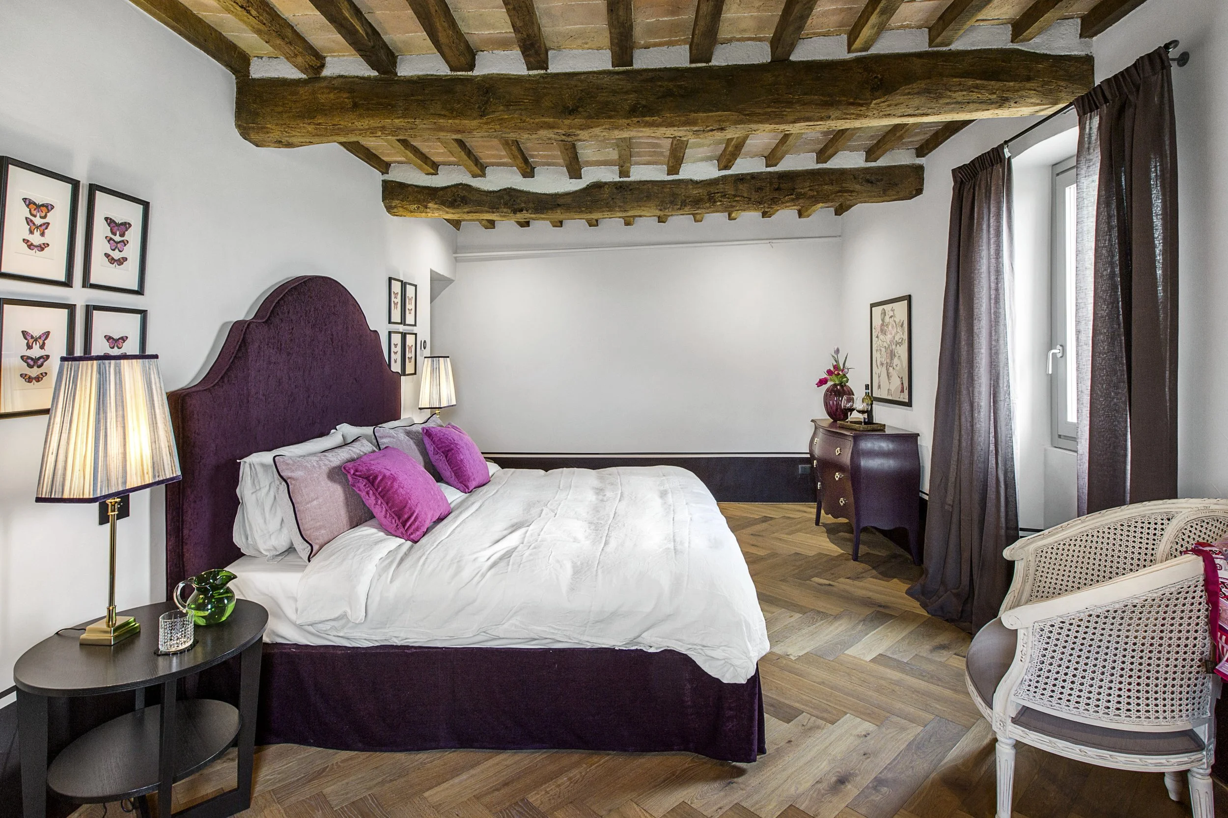 Tuscany Villa Vacations Villa Saracino Junior Suite Second King Bedroom View 2.jpg