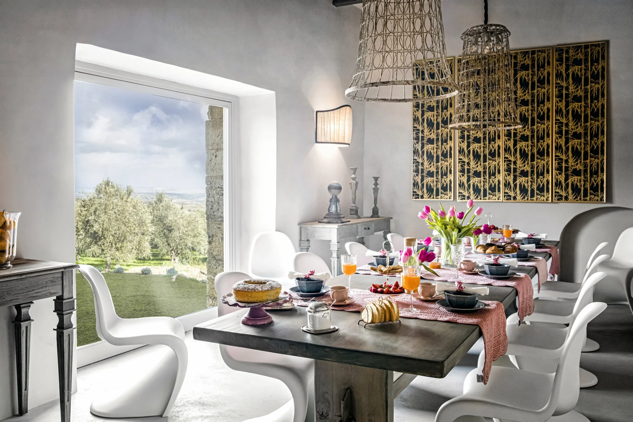 Tuscany Villa Vacations Villa Saracino Dining Room.jpg
