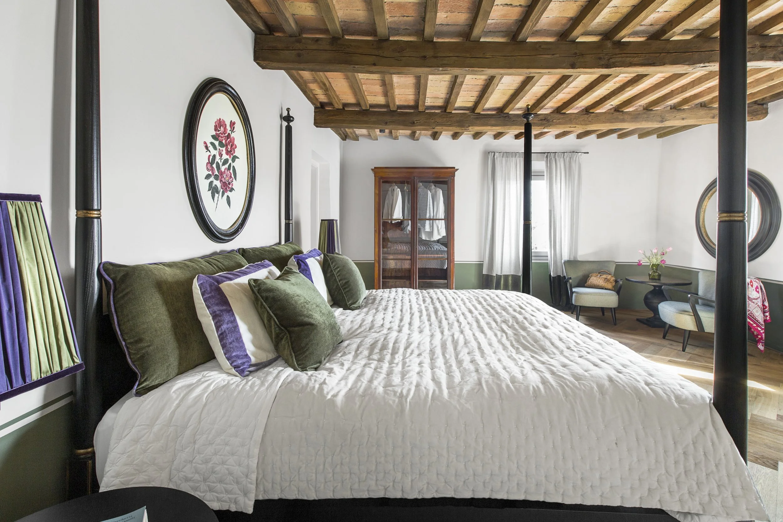 Tuscany Villa Vacations Villa Saracino Junior Suite King Bed View 2.jpg
