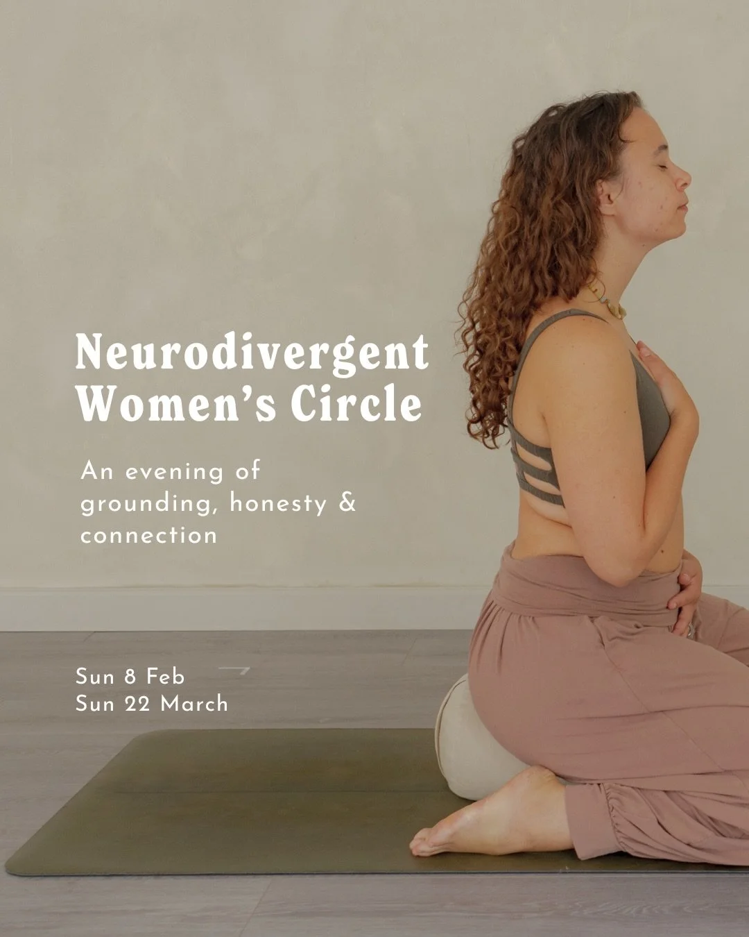 Neurodivergent Women&rsquo;s Circle 

An evening of grounding, honesty &amp; connection

Sunday 8th of Feb- 15-17
Sunday 22nd of March 15-17

At @ilumacopenhagen 

Lately I&rsquo;ve been craving REAL community for my neurodivergent sisters. 

A space