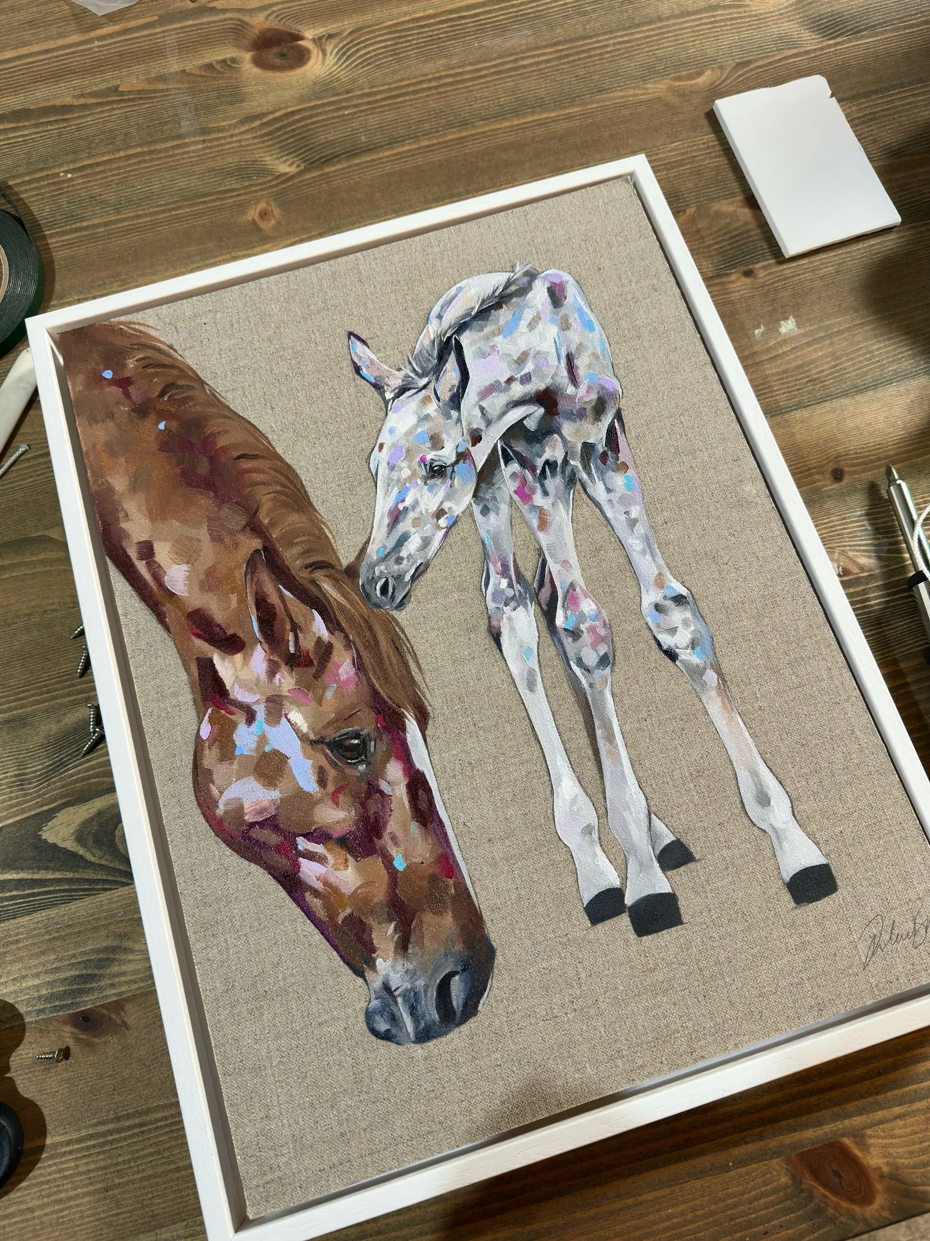 Alma Original Oil Painting