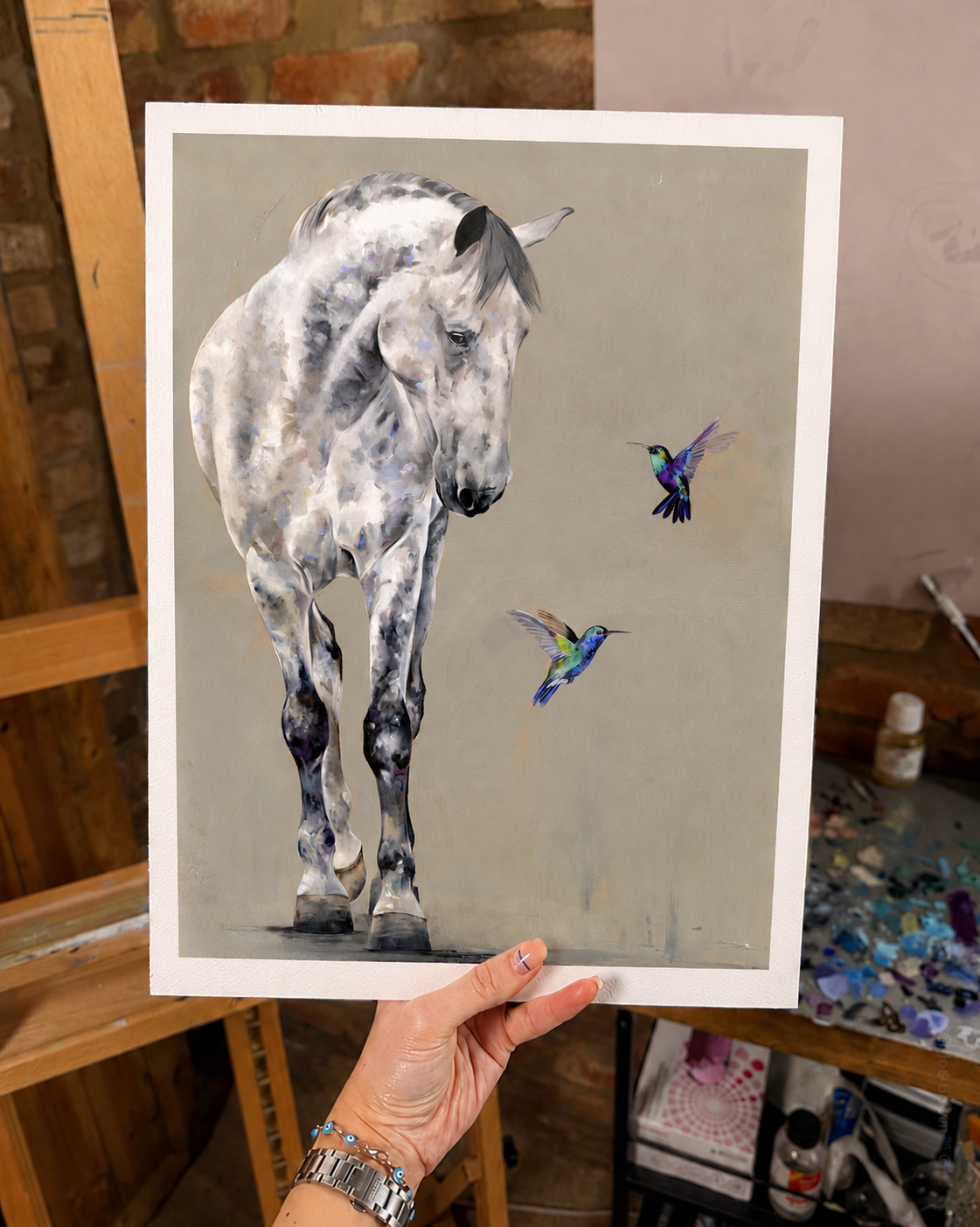 "Hummings" Fine Art Print