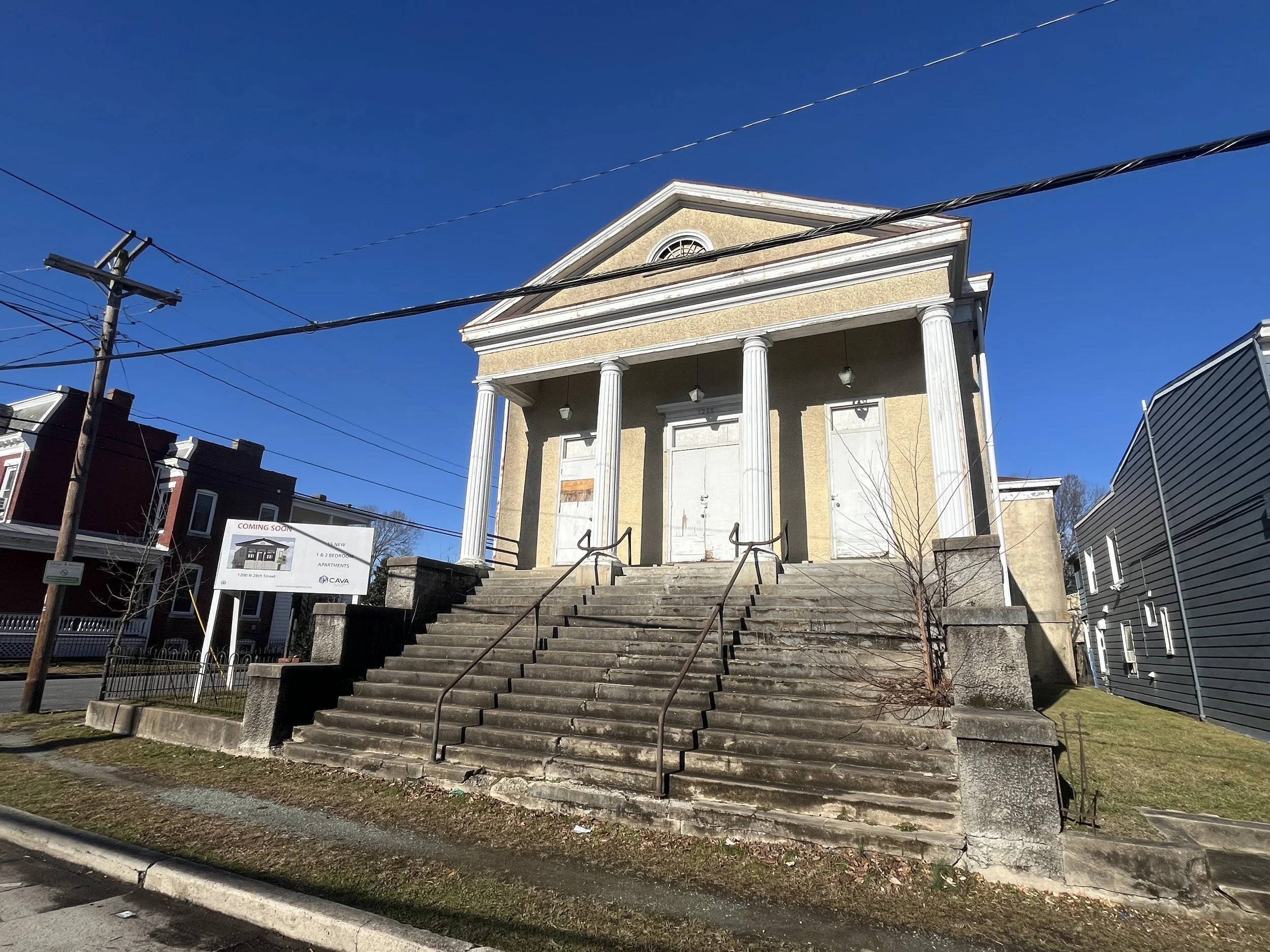 Branch Building, 1200 North 28th Street — Historic Rehabilitation, Richmond, VA