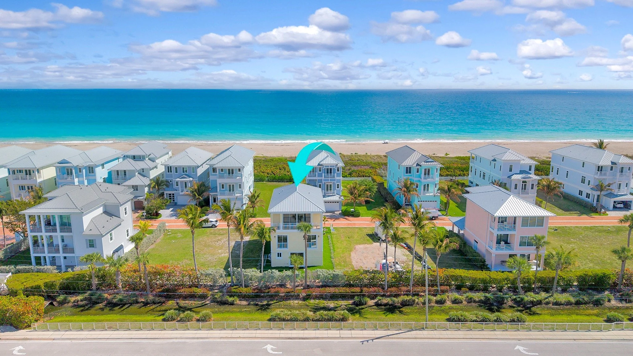 Steps away from your nearly private beach, this NEW CONSTRUCTION luxury home is only 2 hours and 15 min from Miami. It sits in the private, gated Watersong Community. 

 Watch the sunrise and sunset over the water with views to both the ocean and int