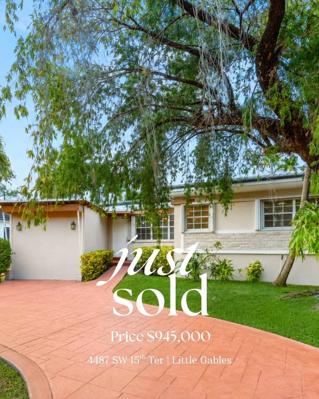 This one is a great reminder that pricing is part data, part economics, and part trust.

Before we listed, three other Realtors  guided towards listing at ~85% of the price we ultimately sold for. And to be fair, the limited comps in Little Gables ma
