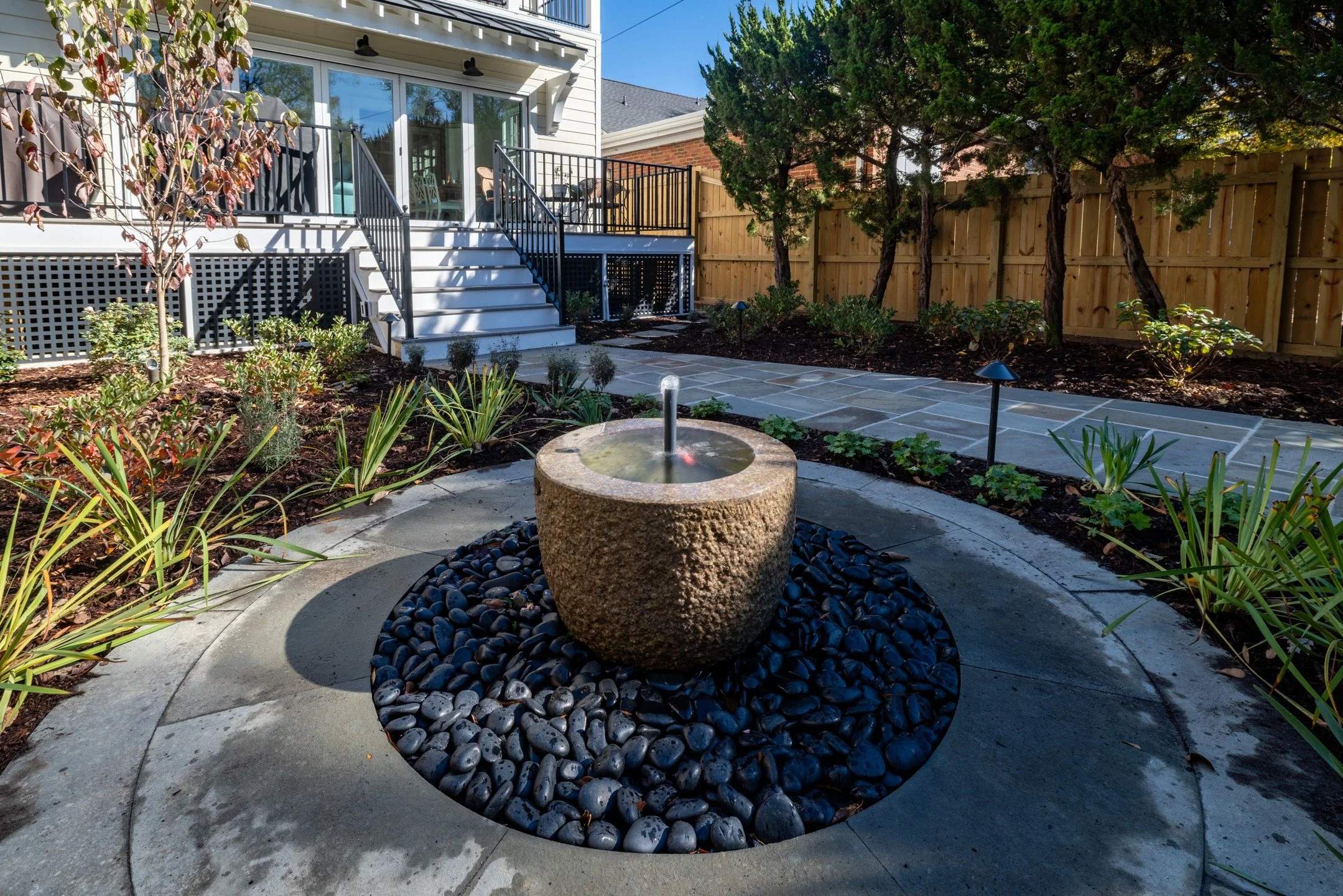 Imagine this: you come home after a full day next fall &mdash; work, life, all of it &mdash; and you rest your mind listening to the sound of a peaceful fountain in your garden haven. The air is crisp, the light is golden, and the world finally feels