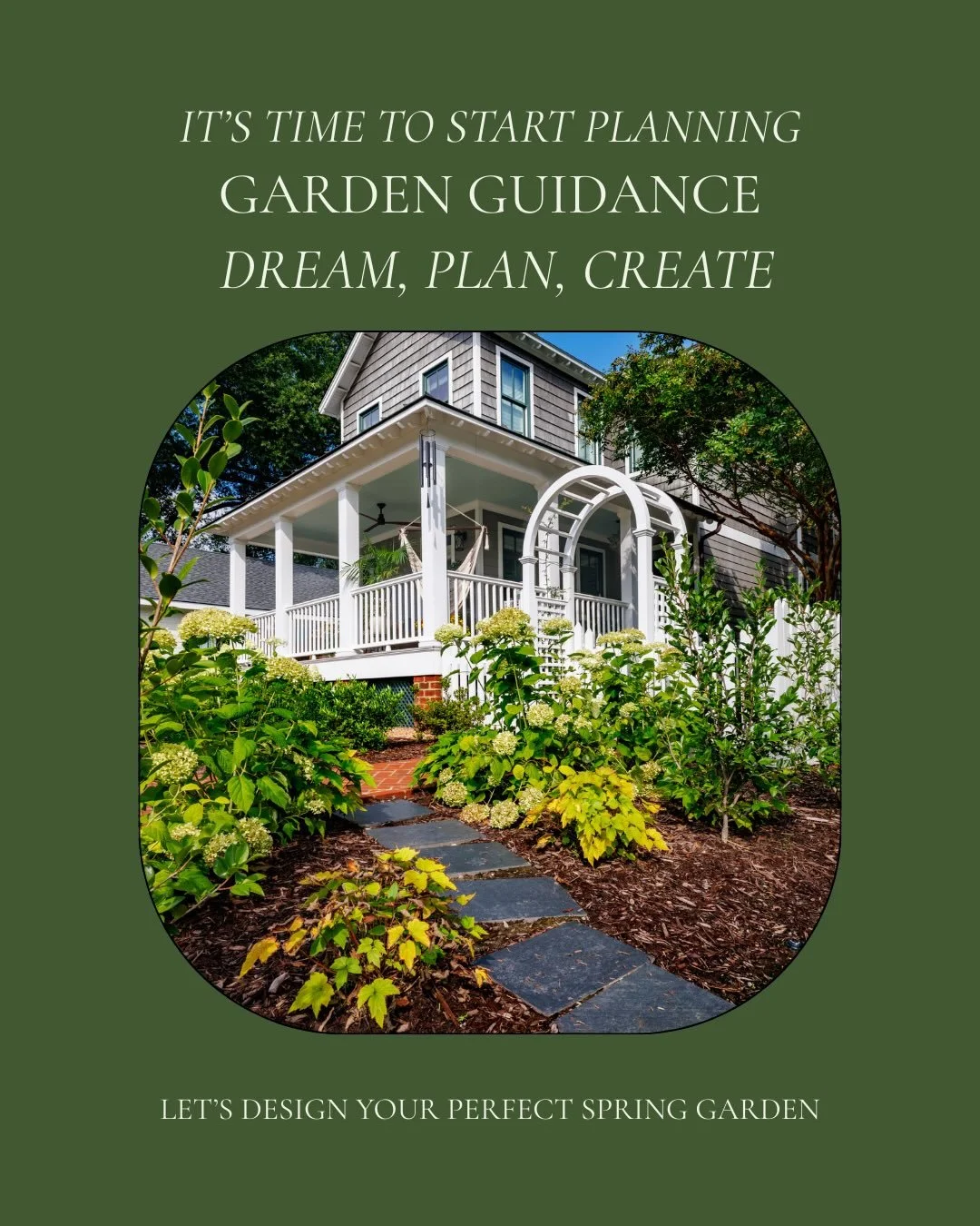 🌿Let&rsquo;s dream up your Spring garden together🌿
Is this the year you turn your dream garden into a reality? Do you have a dream or do you need a guide to show you the possibilities? 

Inquire on my contact page 🌞

The fresh Spring energy is com